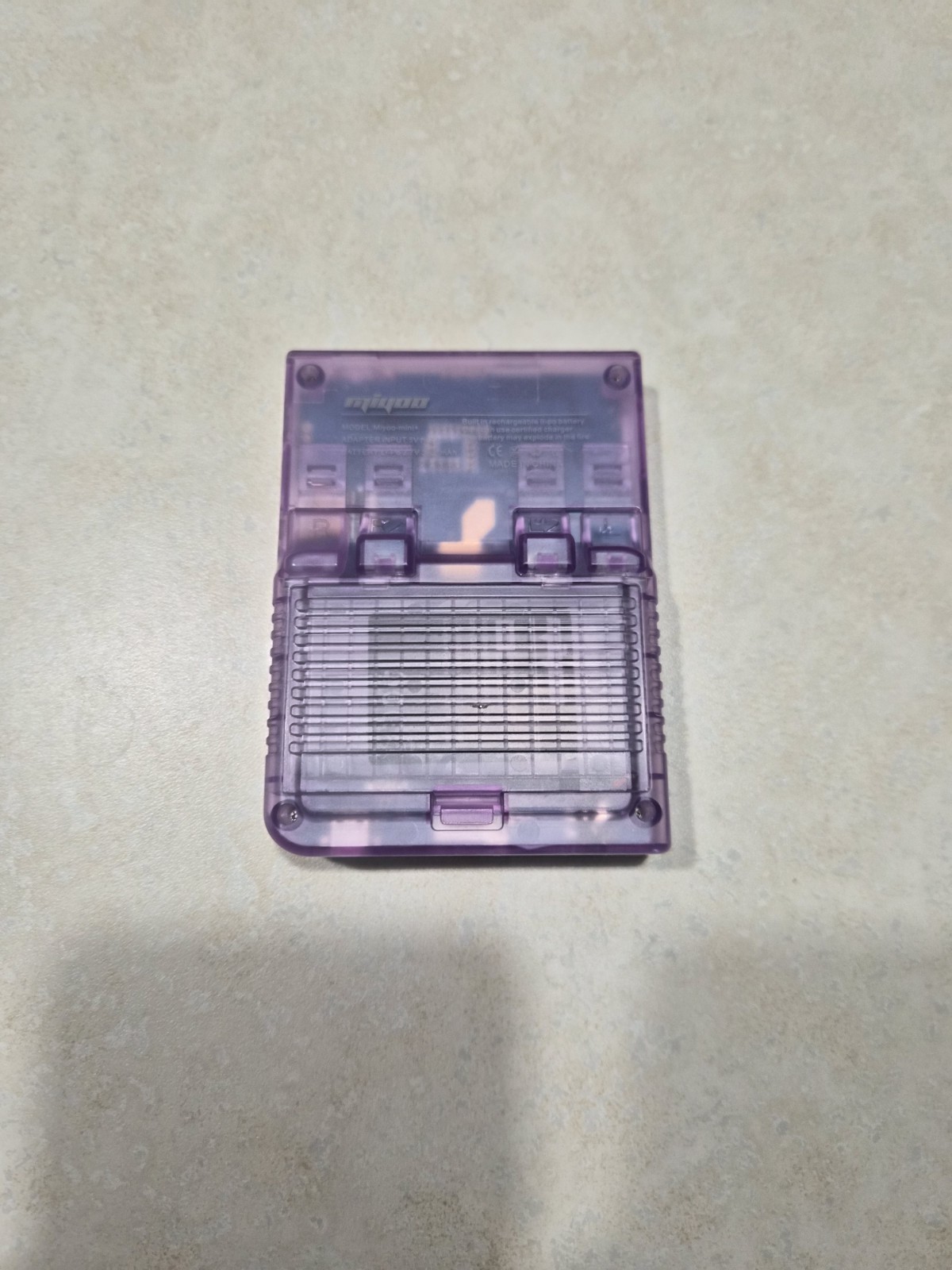 Miyoo Mini Plus Handheld Game Console Purple With Box