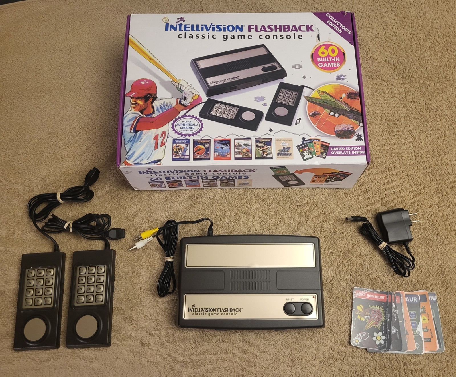 IntelliVision Flashback Classic Game Console With 60 Built-In Games