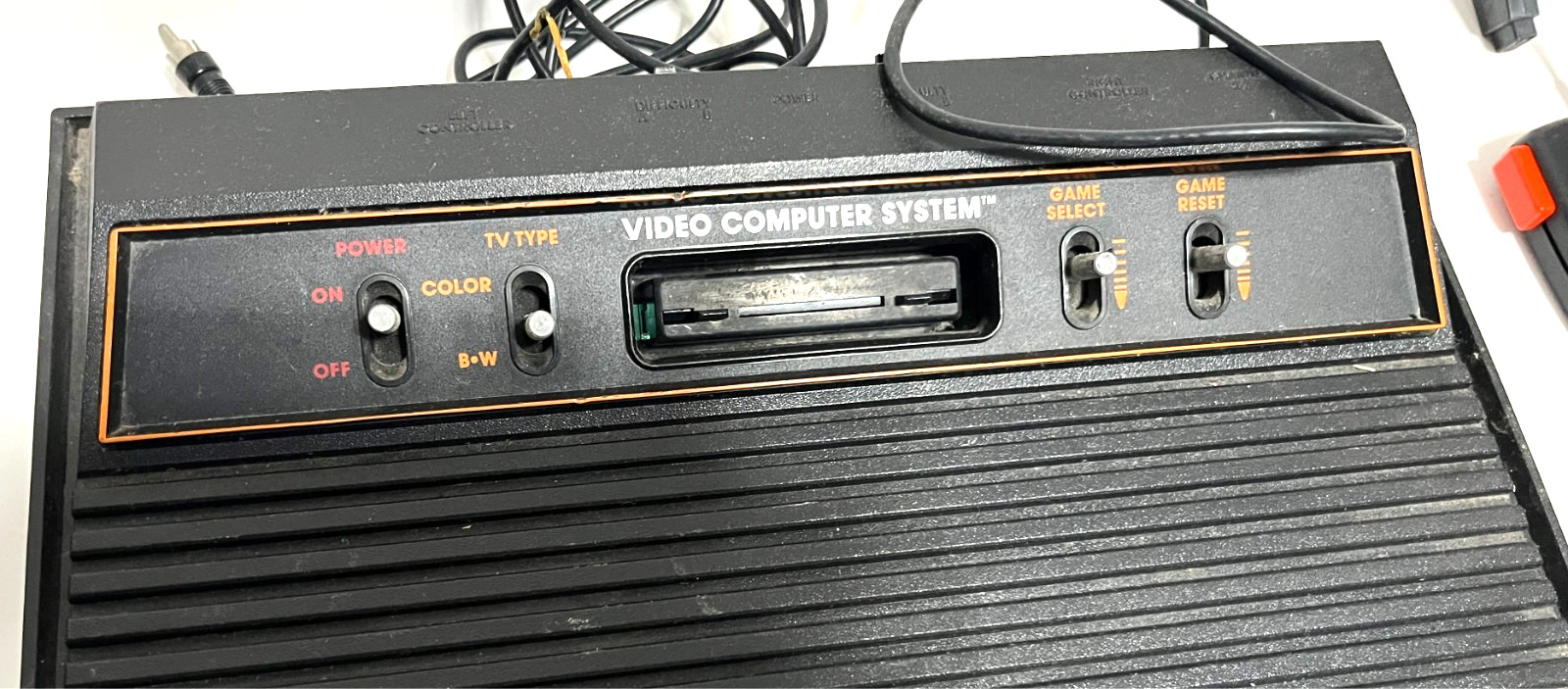 ATARI CX-2600 Console «Bundle» Controllers 32x Games Binders Joysticks UNTESTED