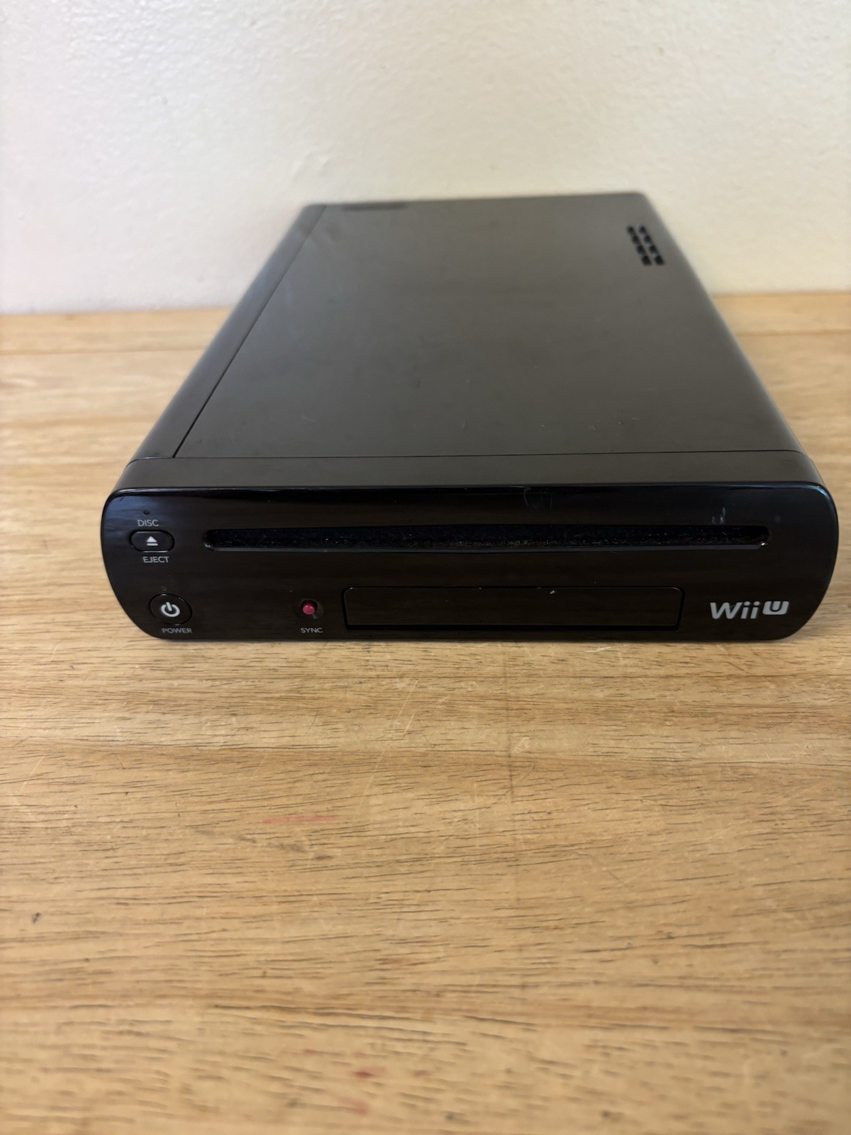 Nintendo Wii U Black 32GB Video Game Console Working See Description