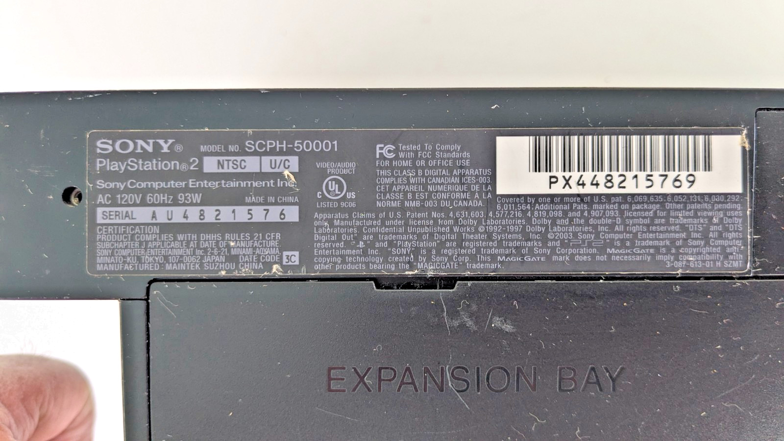 Sony PlayStation 2 Console «Untested»