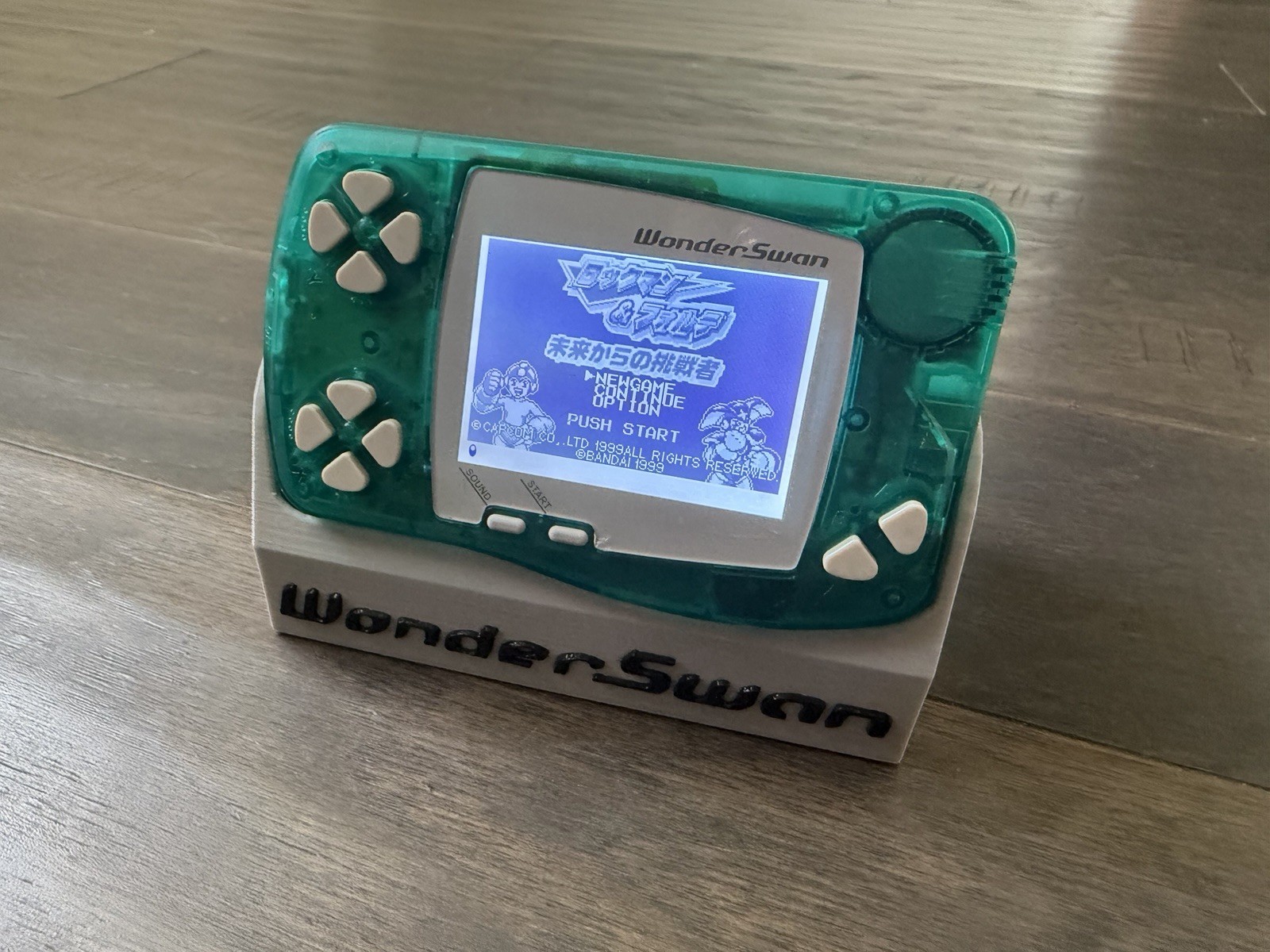 Bandai WonderSwan Mod Backlight For Original Screen – Skeleton Green