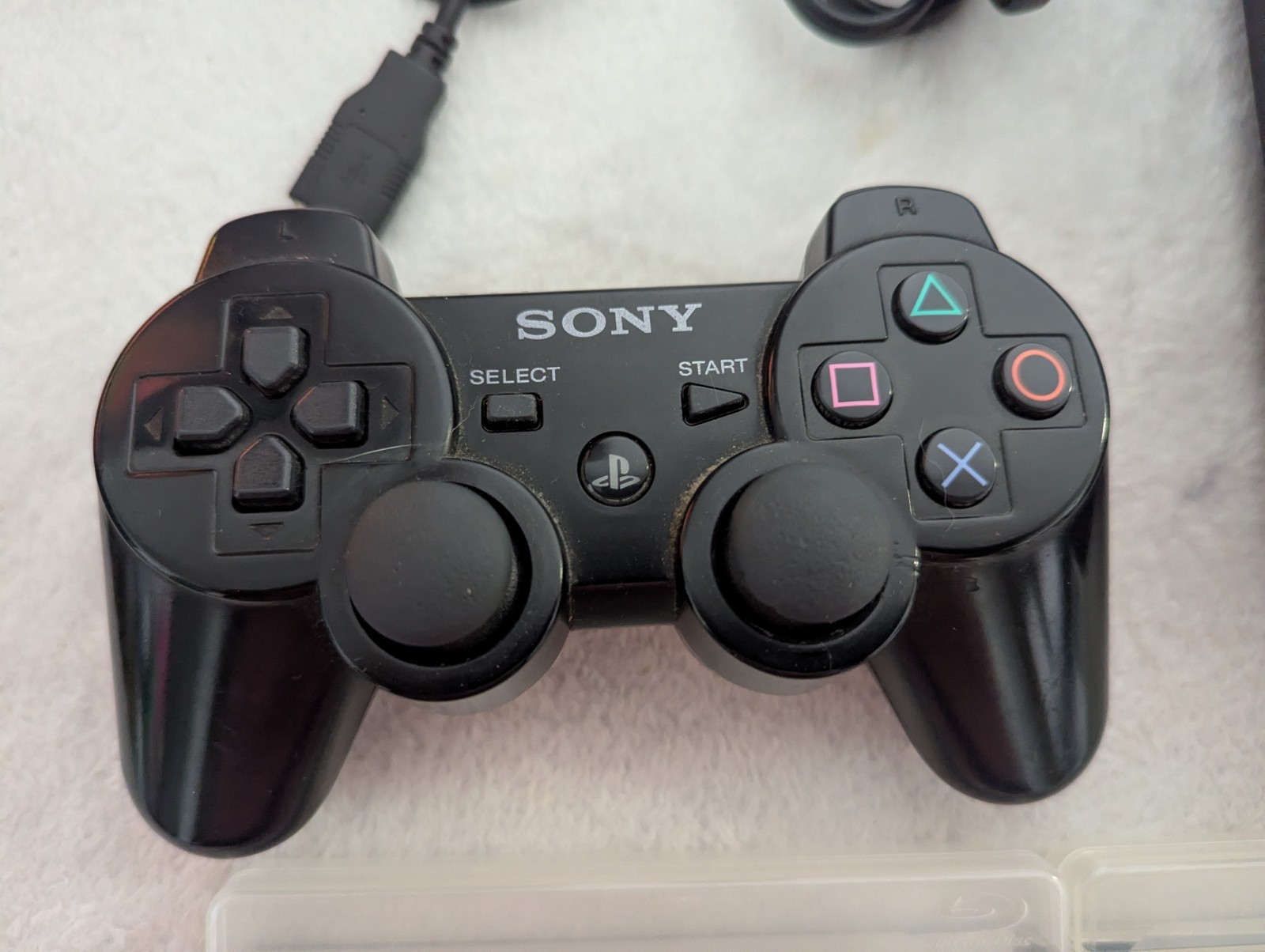 Sony PlayStation 3 PS3 CECH-3001B Slim Console 320GB w/ OEM Controller Bundle