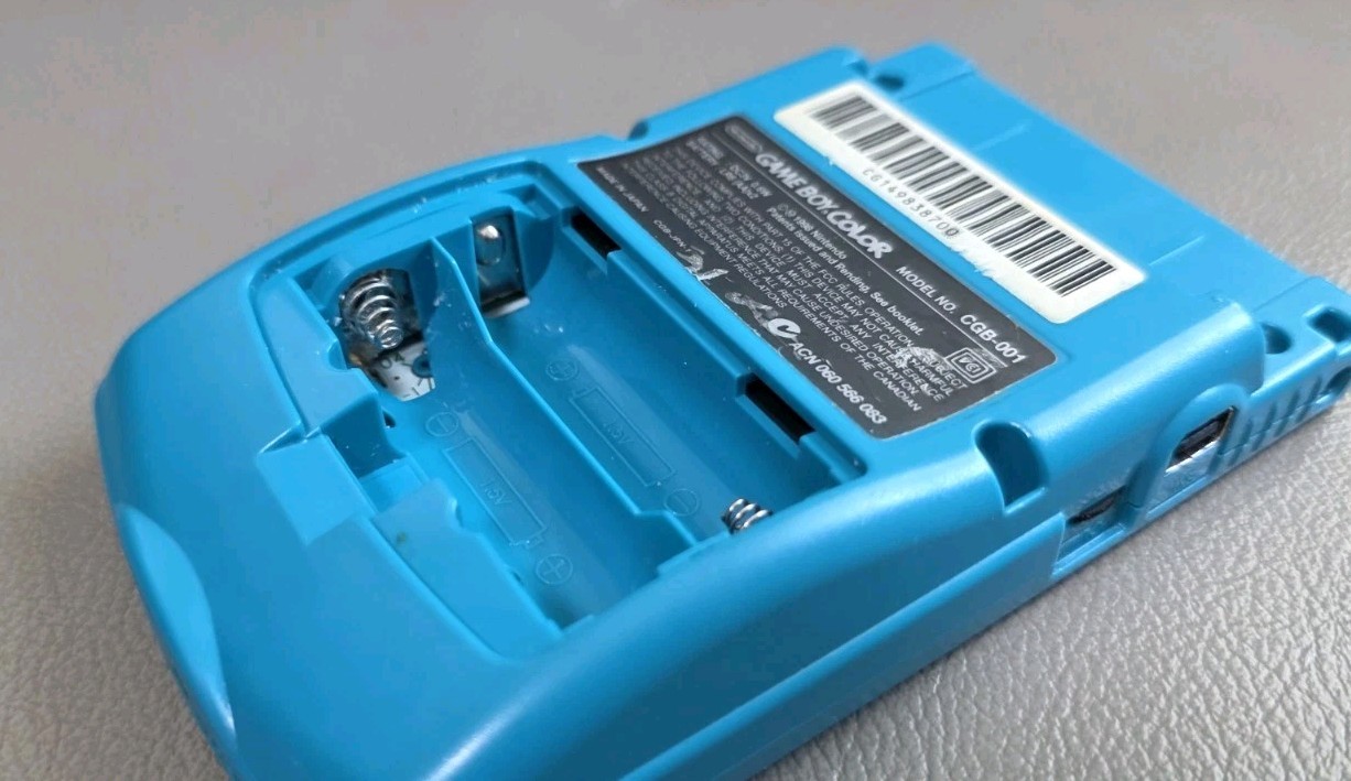 WORKING! Nintendo GameBoy Color Teal (CGB-001) Handheld System