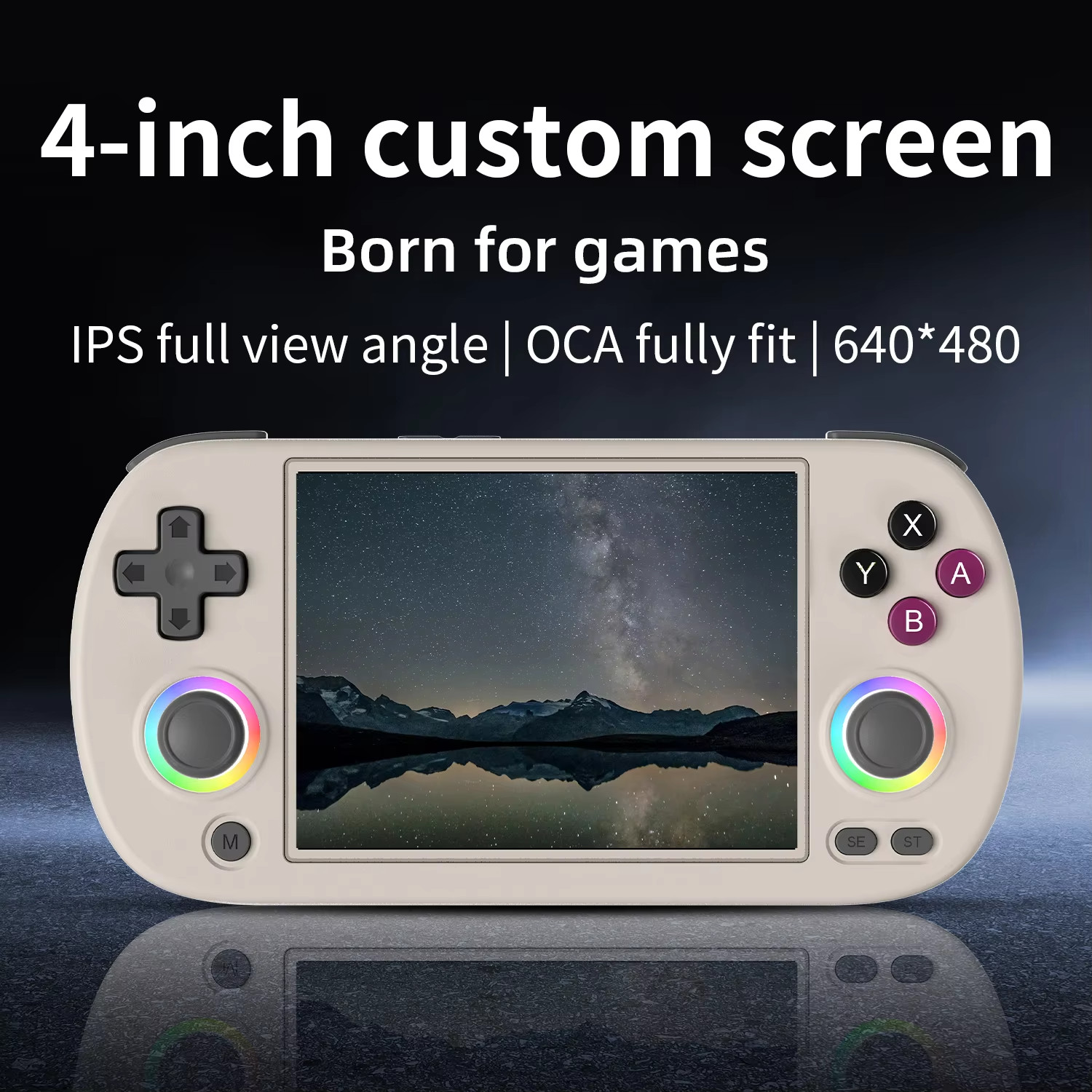 ANBERNIC RG40XX H Handheld Game Console 4″ IPS 64G 5K Games HDMI WiFi BT