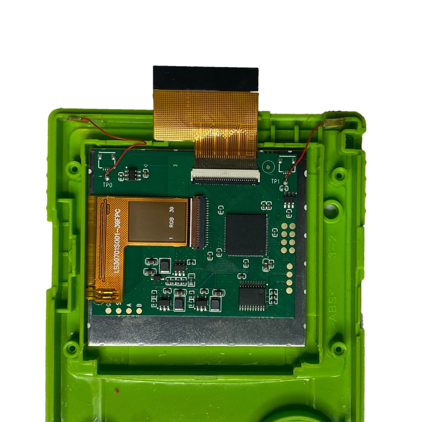 Gameboy Color IPS Backlight NO SOLDER 2.45″ Drop in Kit + Shell for Game Boy GBC