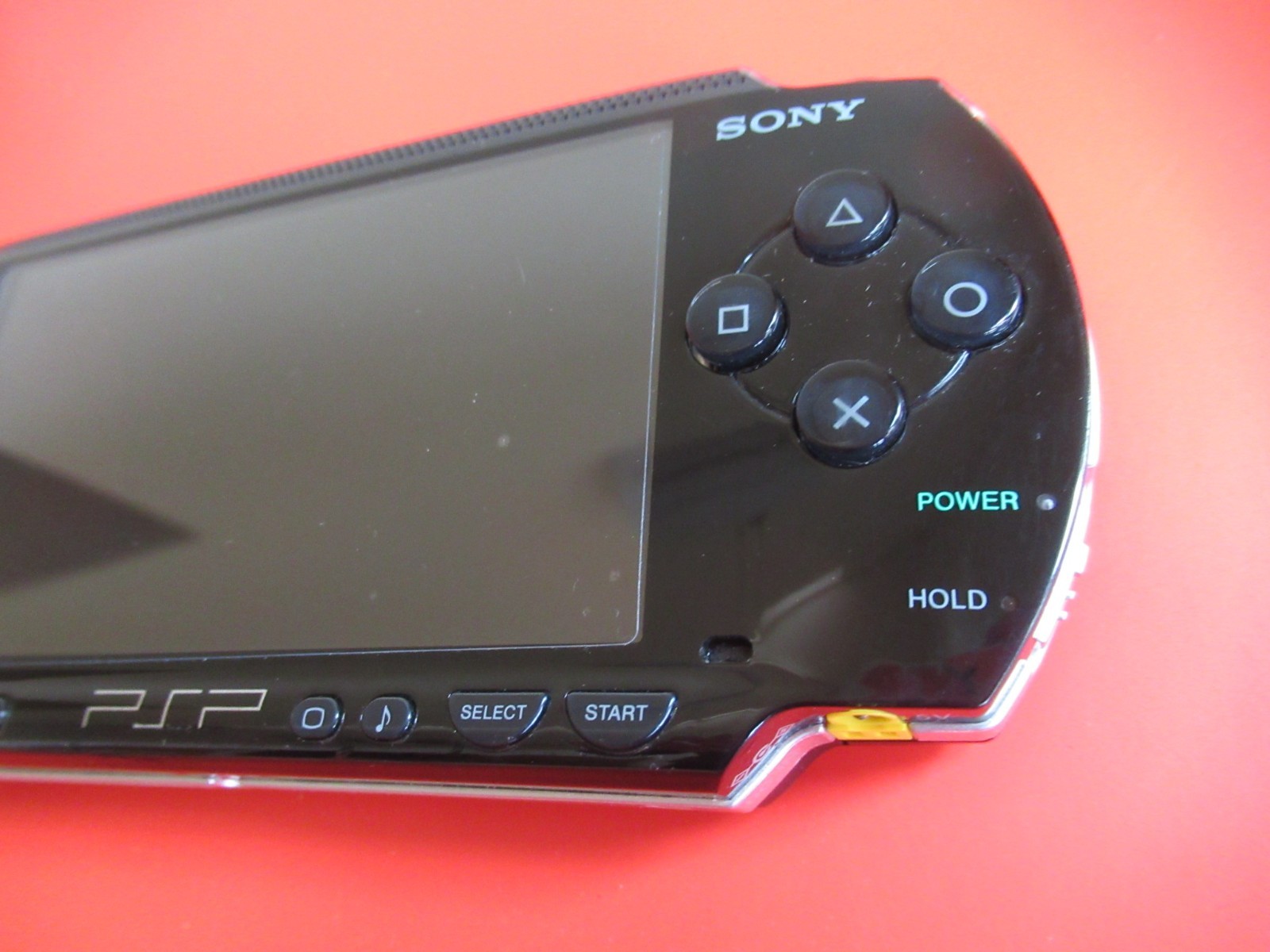PSP 1000 Piano Black w/ Ark-4 USB power/data HQ battery 32gb, WORKING