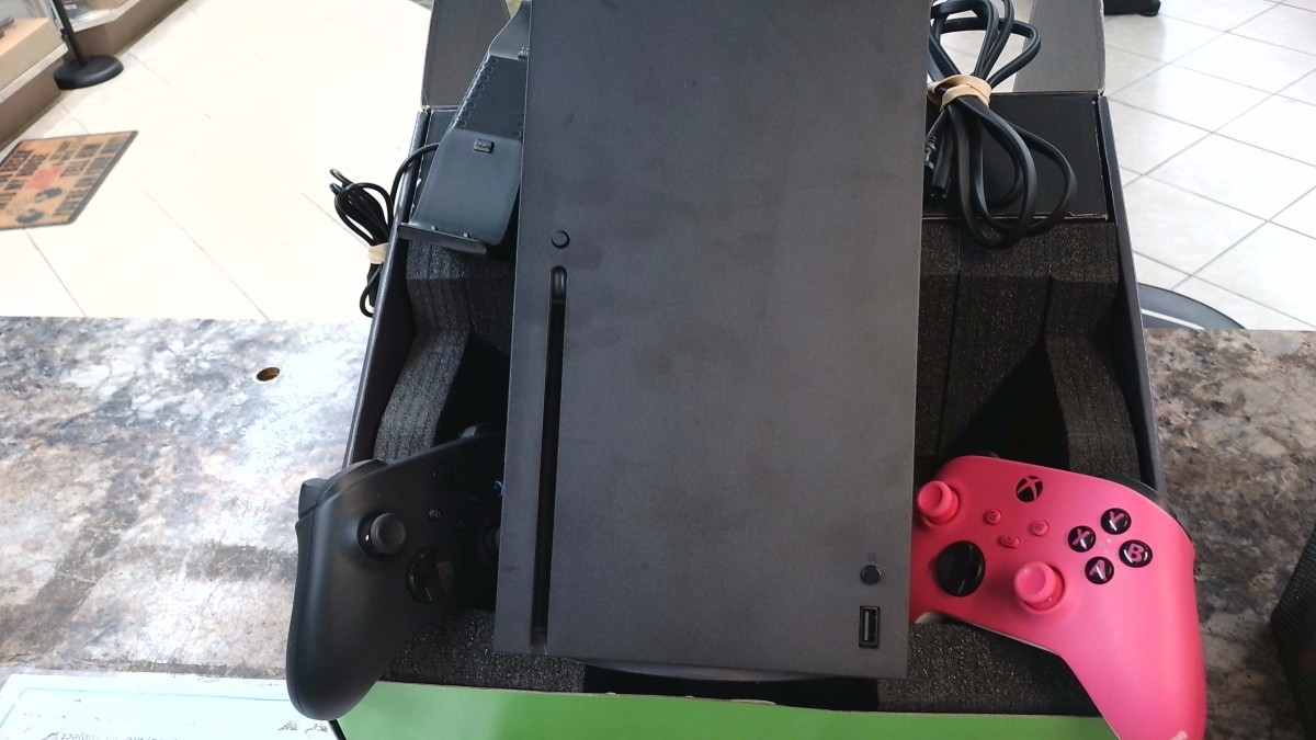 MICROSOFT XBOX SERIES X – CONSOLE – 1TB – RRT-00001 (ASA068286)
