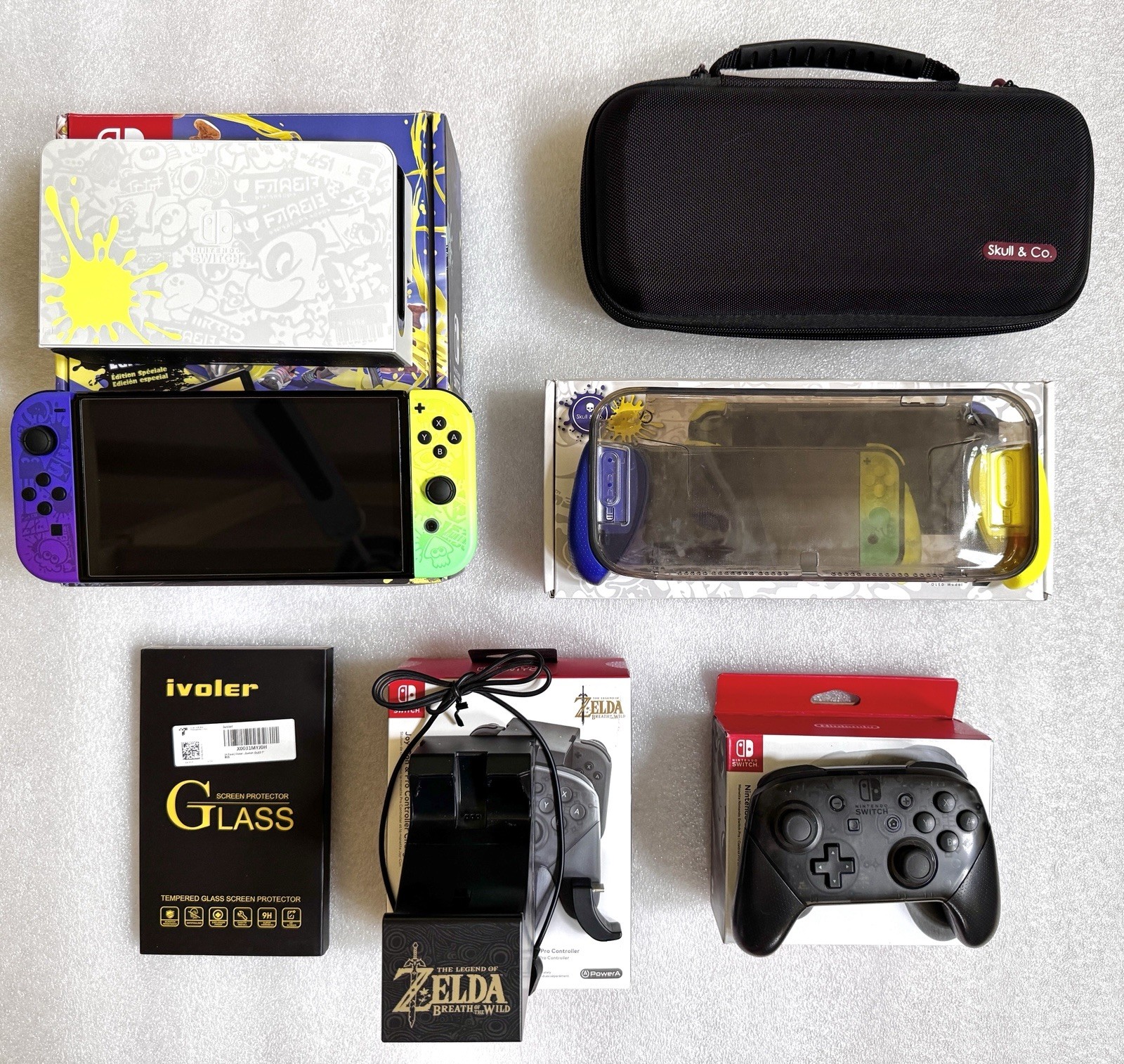 Nintendo Switch OLED Splatoon 3 Special Edition Video Game Console & Accessories