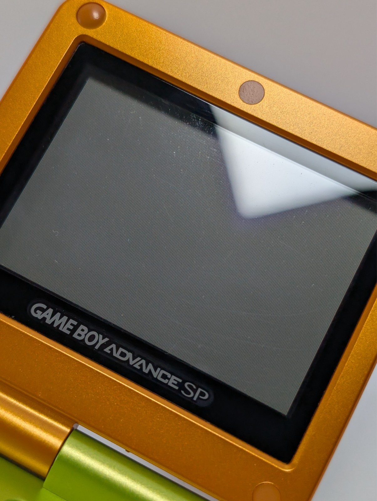 Nintendo Game Boy Advance SP GBA SP Lime Green & Orange Shrek Edition AGS-001