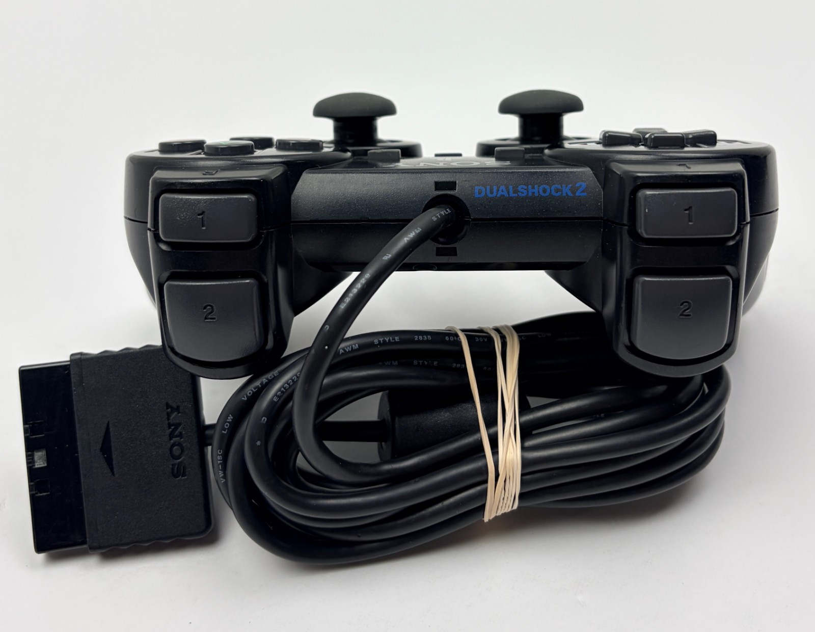 Sony PlayStation 2 Slim PS2 Black Console (SCPH-77001) w/ Controller & Memory