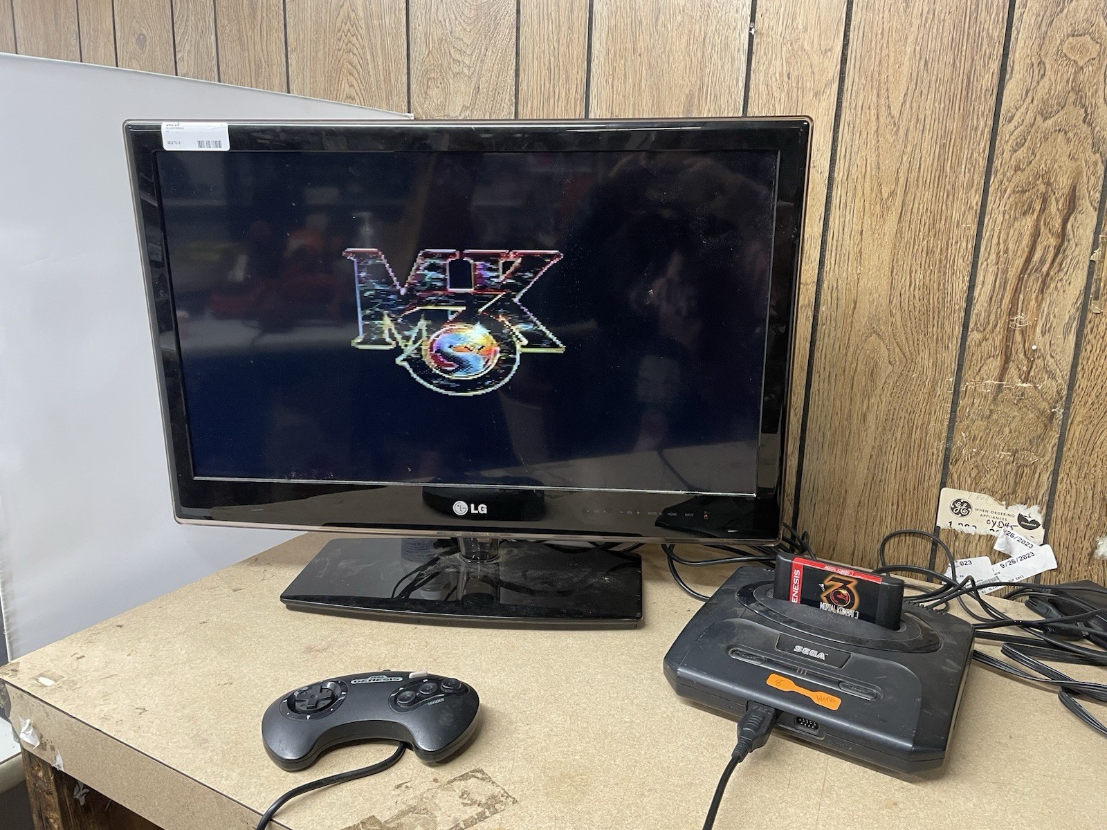 SEGA Genesis II 16MB Home Console – Black-Console Only-Tested