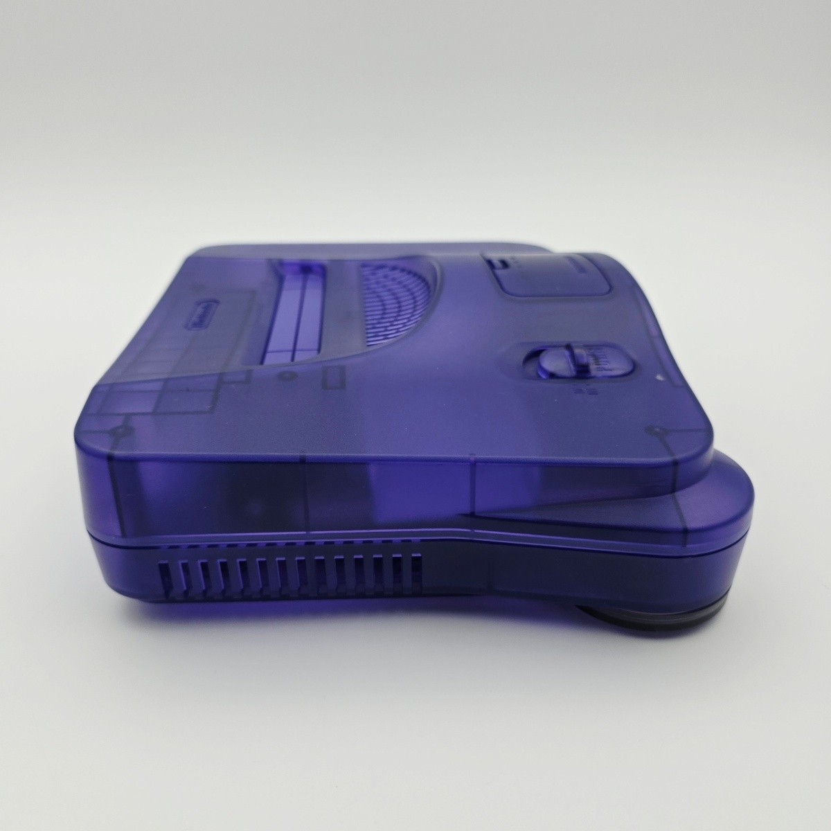Nintendo 64 Translucent Grape Purple Funtastic Console with Controller Power AV
