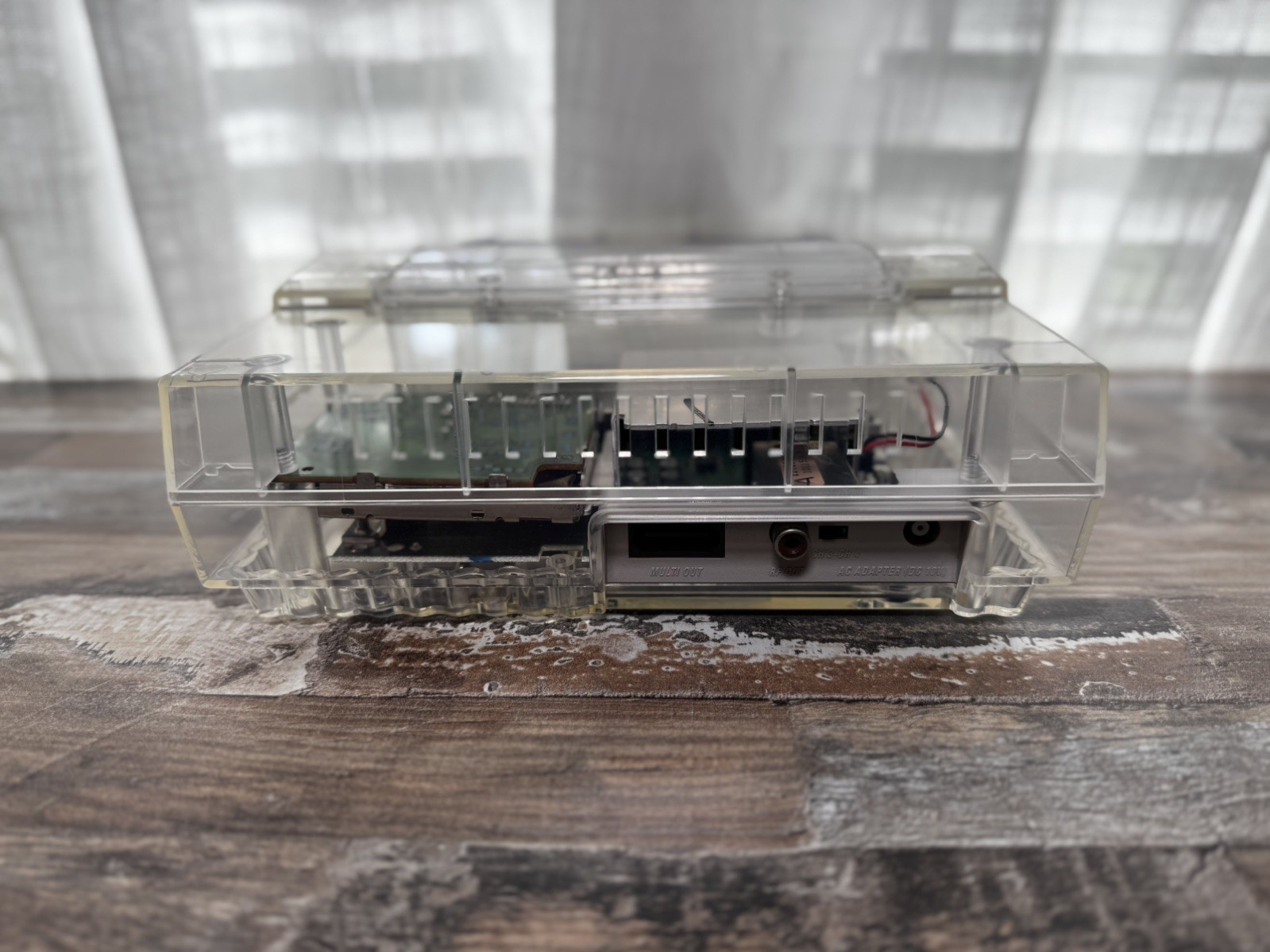 SNES SHVC-01 Voultars Edge Enhancer -Full Recap-New 7805s VR-New Shell Multi LED