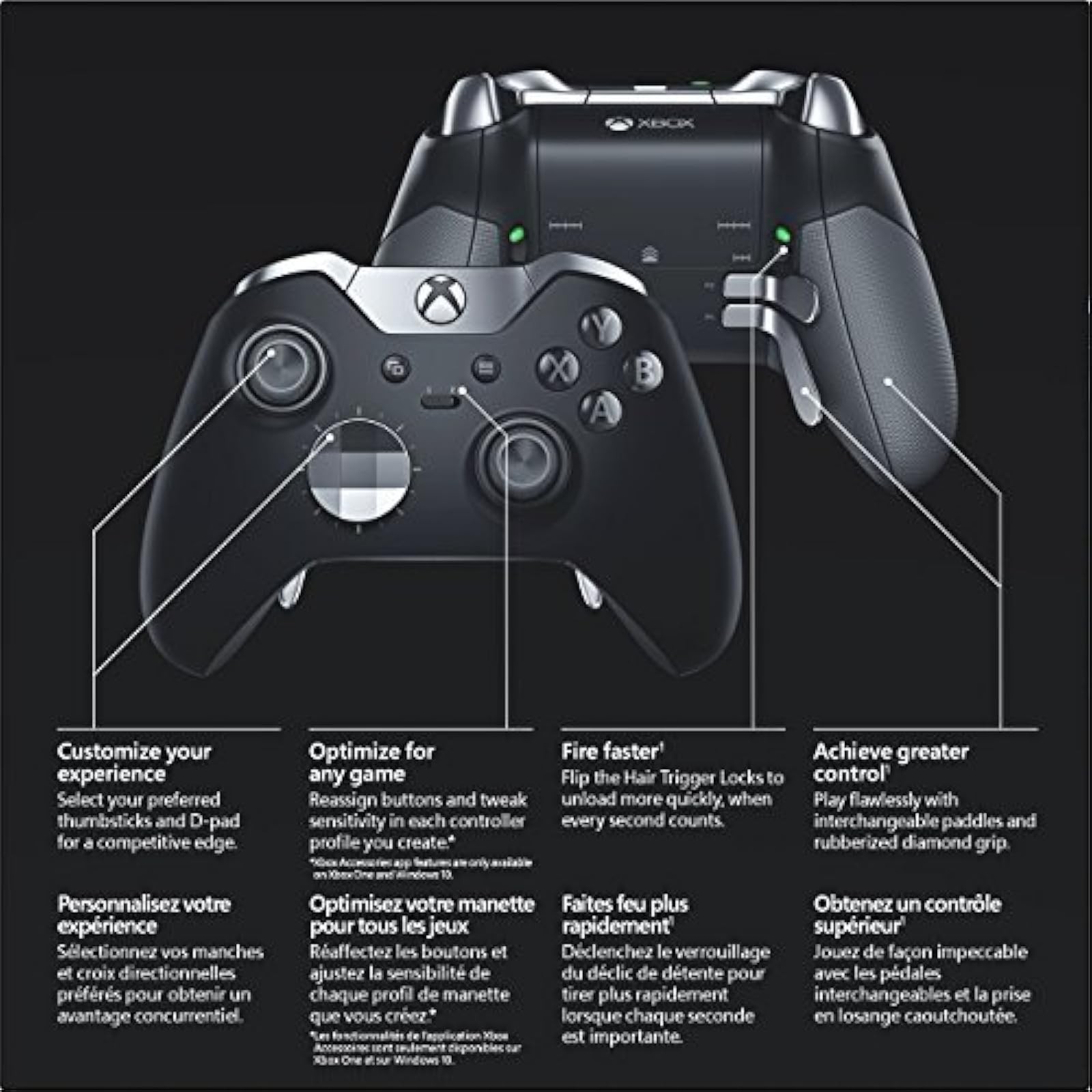 Xbox One 1TB Elite Controller Console Bundle Very Good 8Z