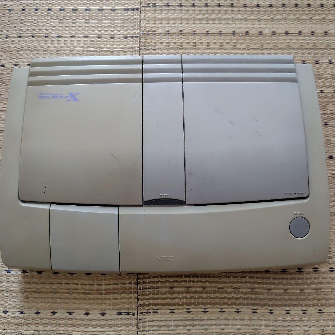 NEC PC Engine DUO-RX PCE-DUORX Console Tested with 7Games [Capacitor Replaced]