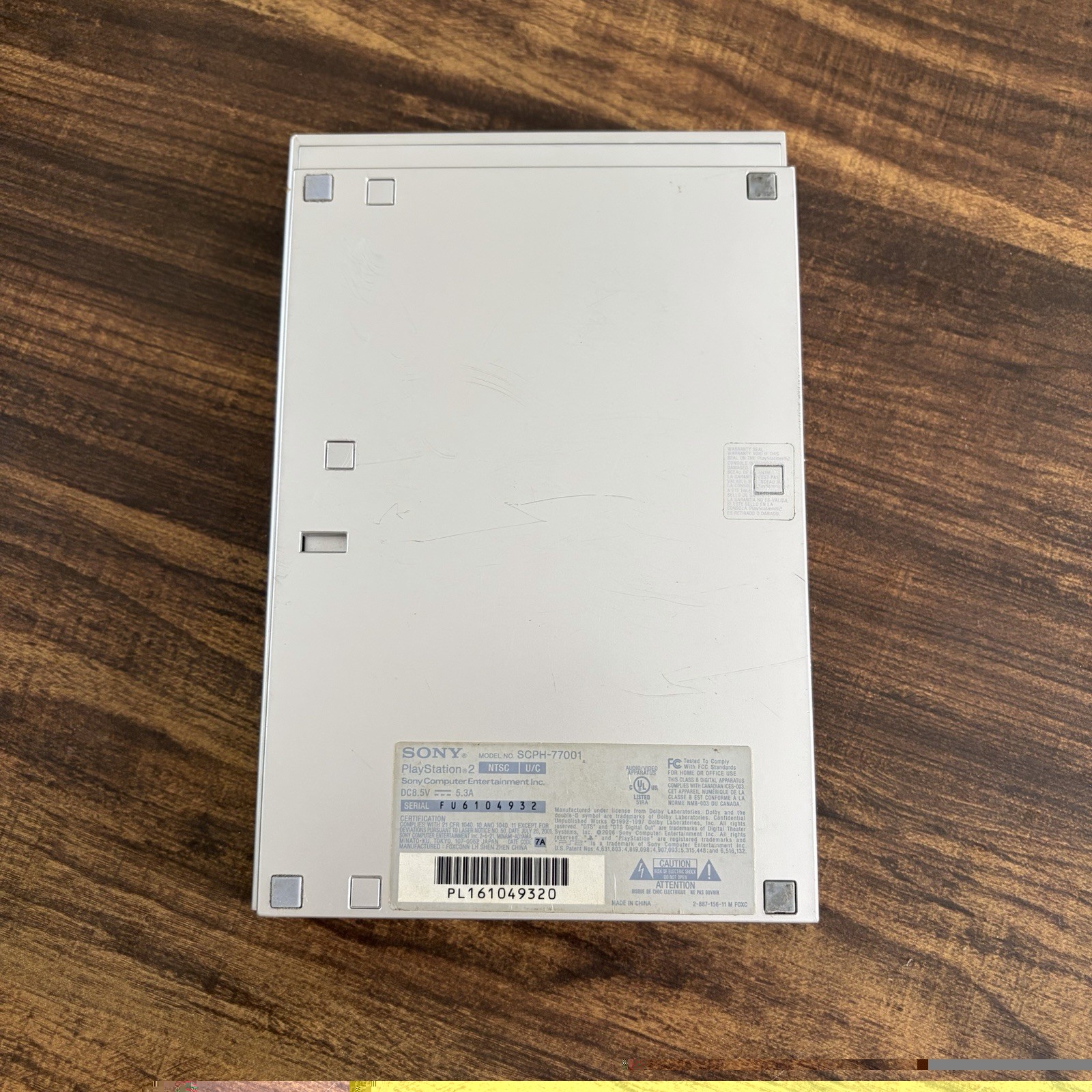 💎 Sony PlayStation 2 PS2 Slim Console SCPH-77001 Silver | Console Only | Tested