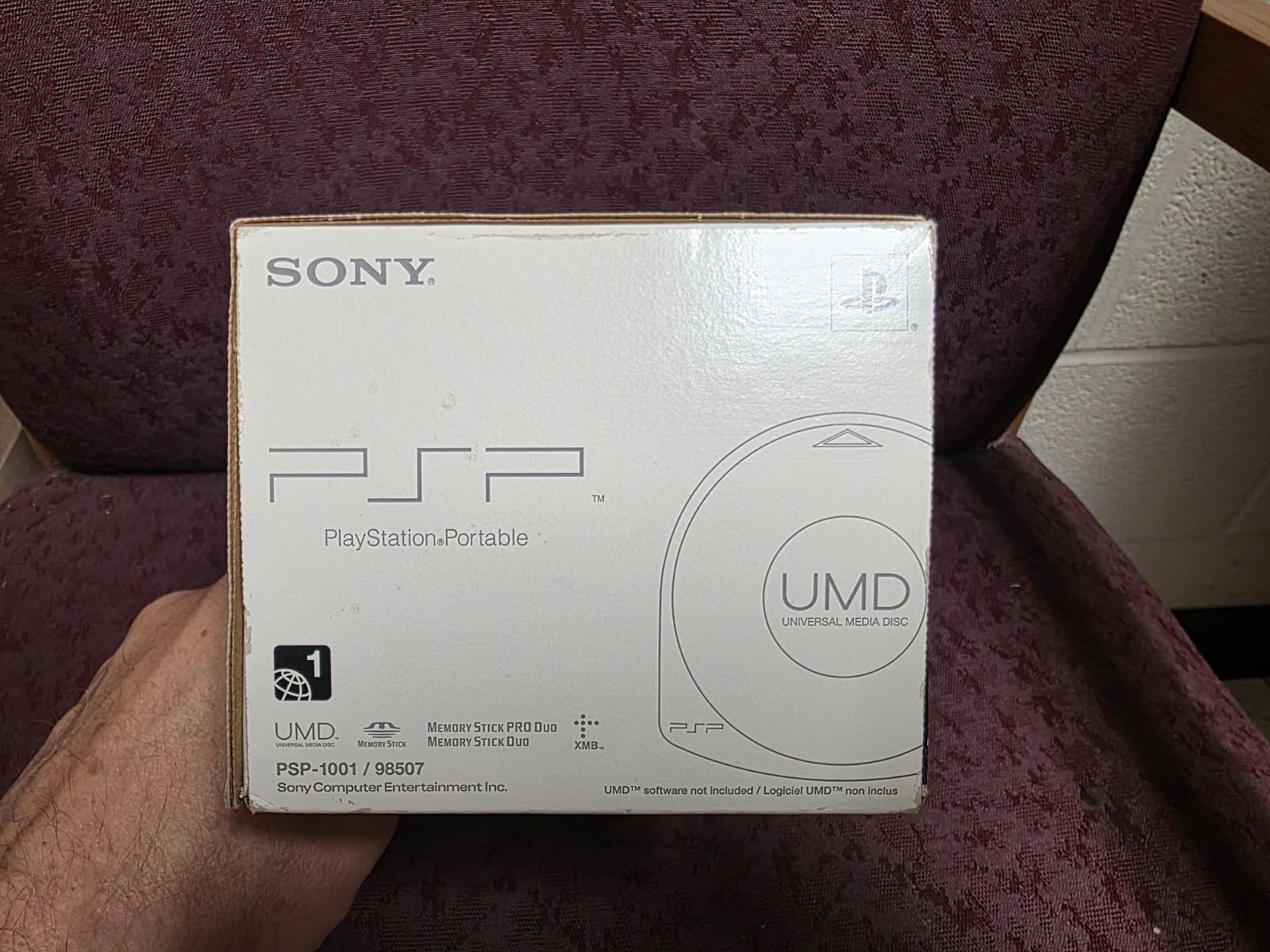 Sony PlayStation Portable Rarely Used Black (PSP-1001K) Complete W/Inserts