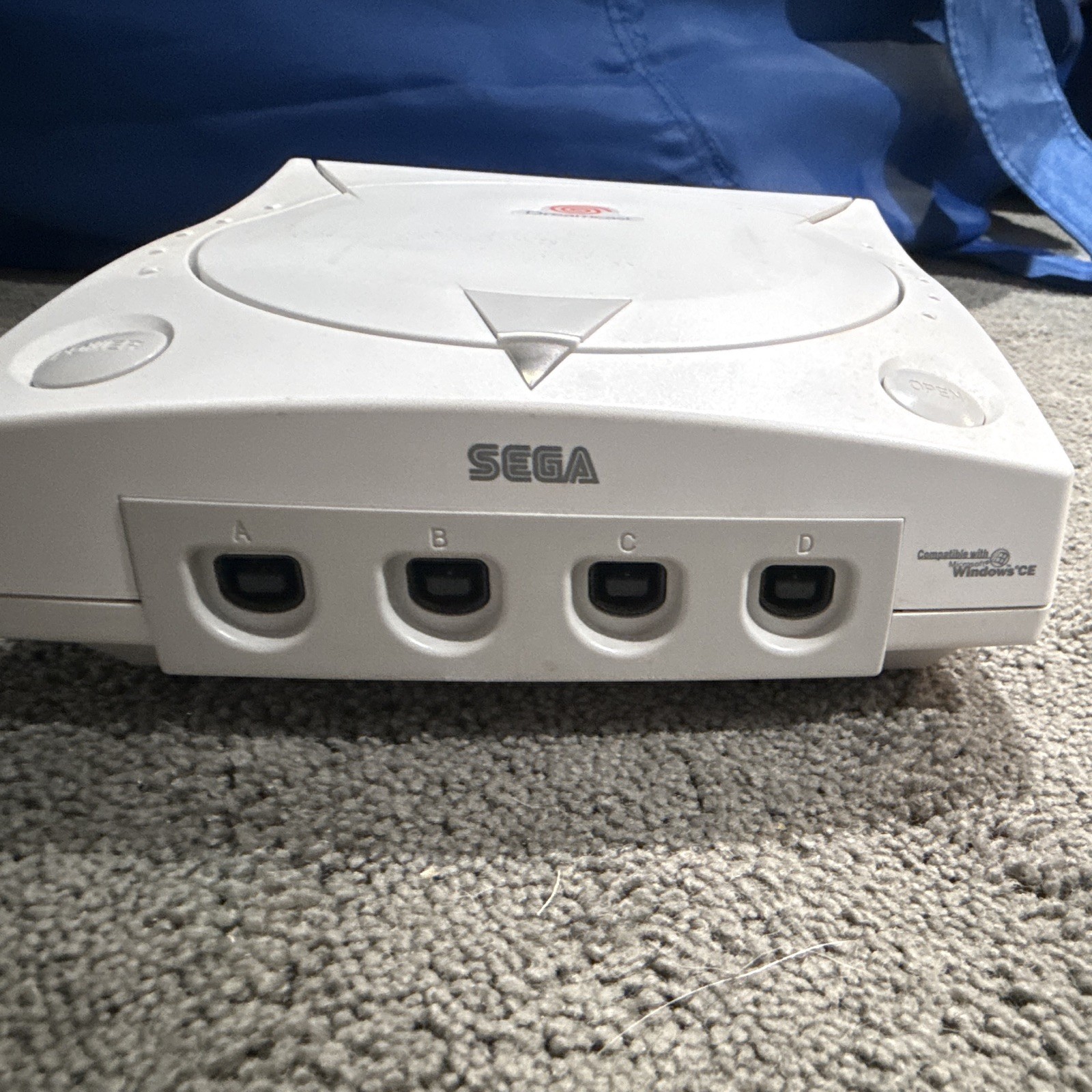 SEGA Dreamcast Console Only White NTSC-U/C Windows CE AV Multi Out HKT-3000