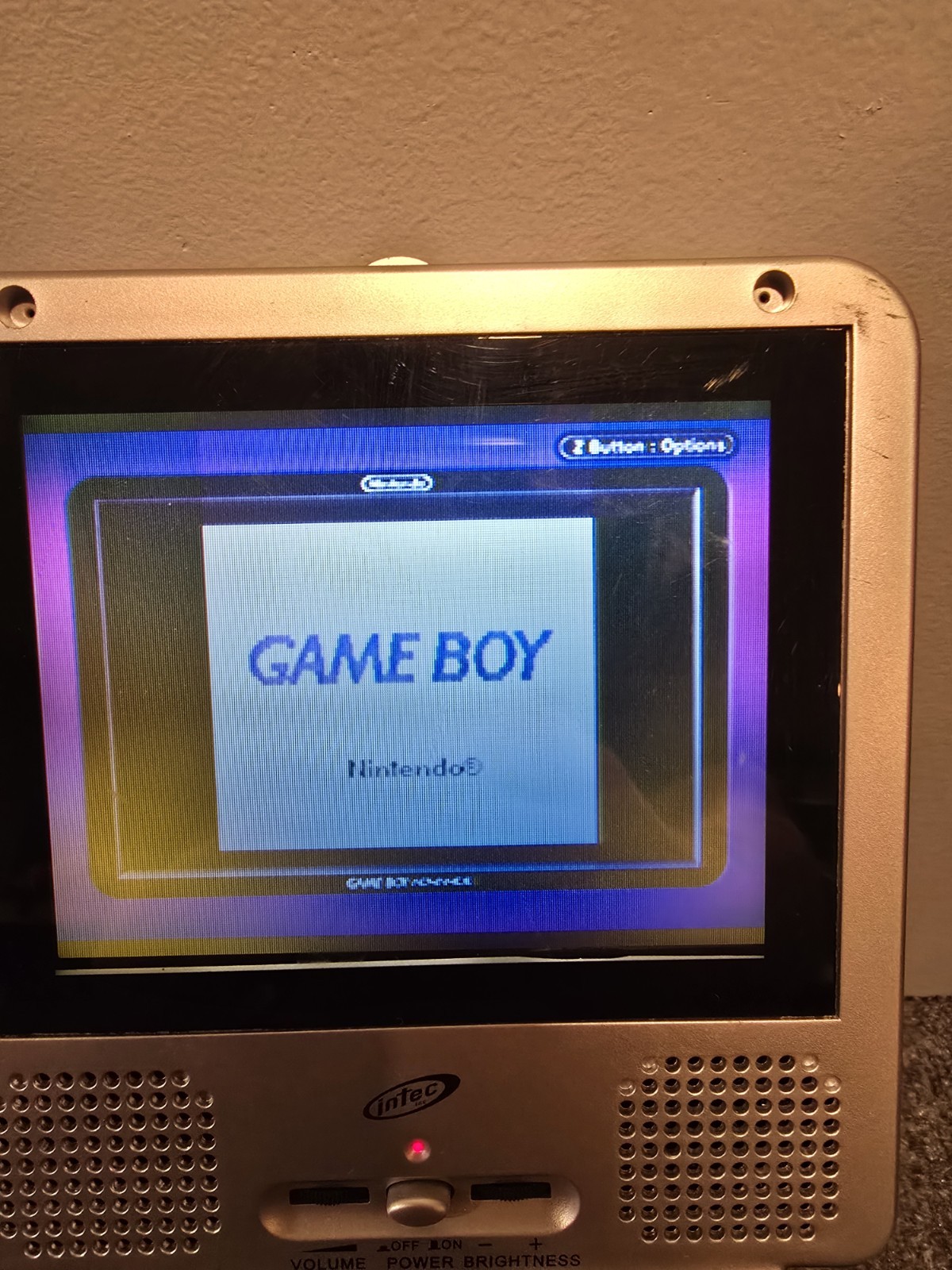 nintendo gamecube console with gameboy player, Intec Traveler Screen And Remotes