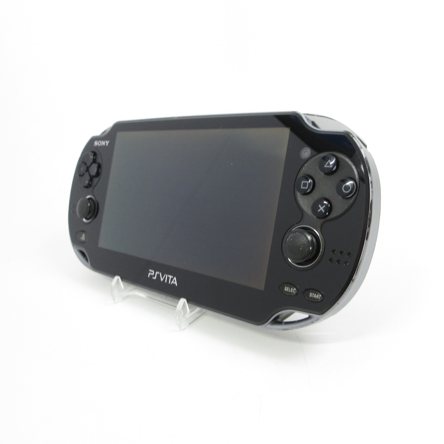 【Excellent】Sony PS Vita PCH-1000 Crystal Black Wi-Fi Model Console #DEN0524/01
