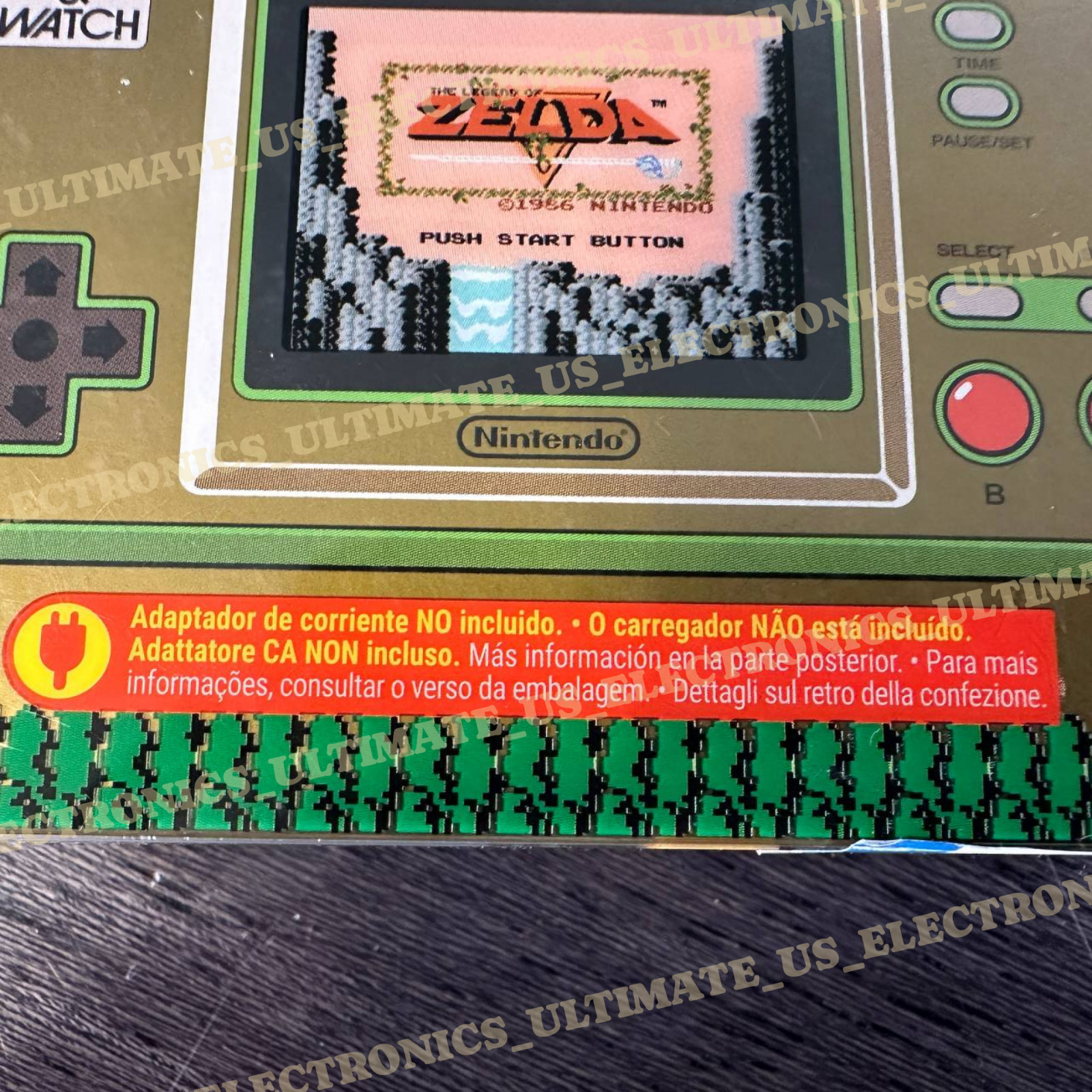 Nintendo Game and Watch: The Legend of Zelda Handheld Game System EU New Sealed