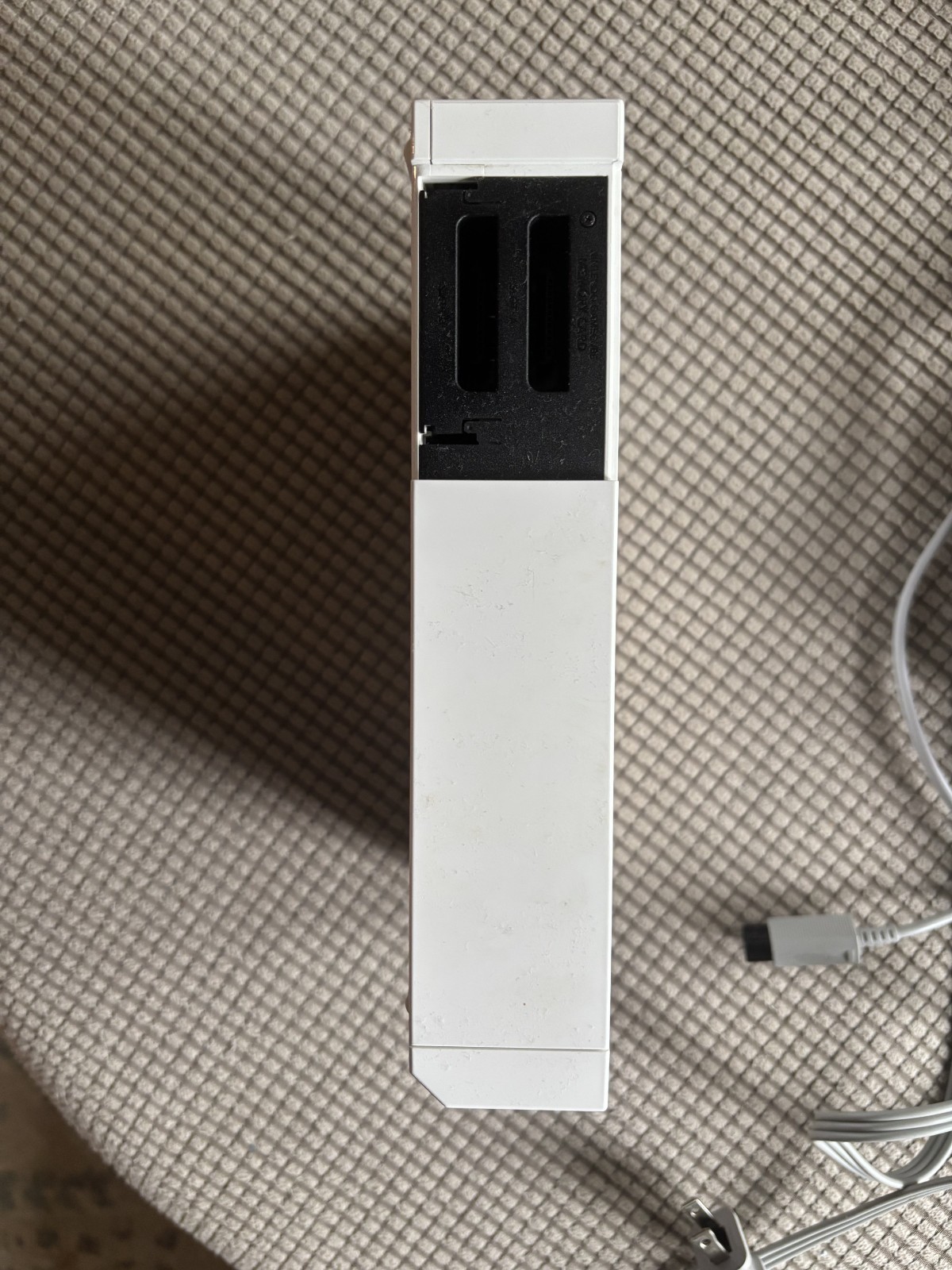 Nintendo Wii Home Console Tested & Working – Cords Included – White
