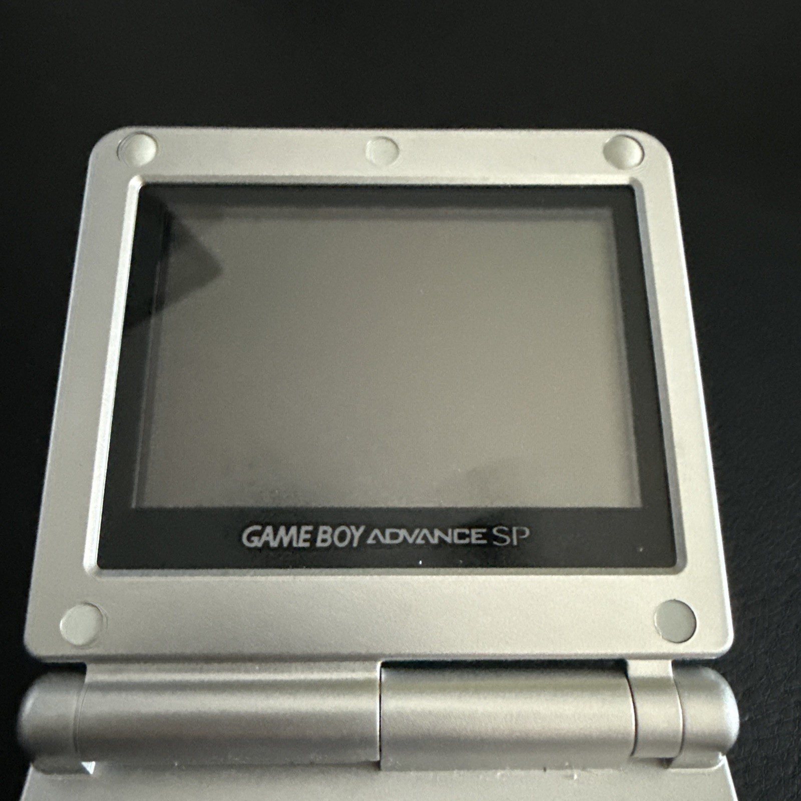 Nintendo Game Boy Advance SP – Platinum – CIB Complete – Tested Working