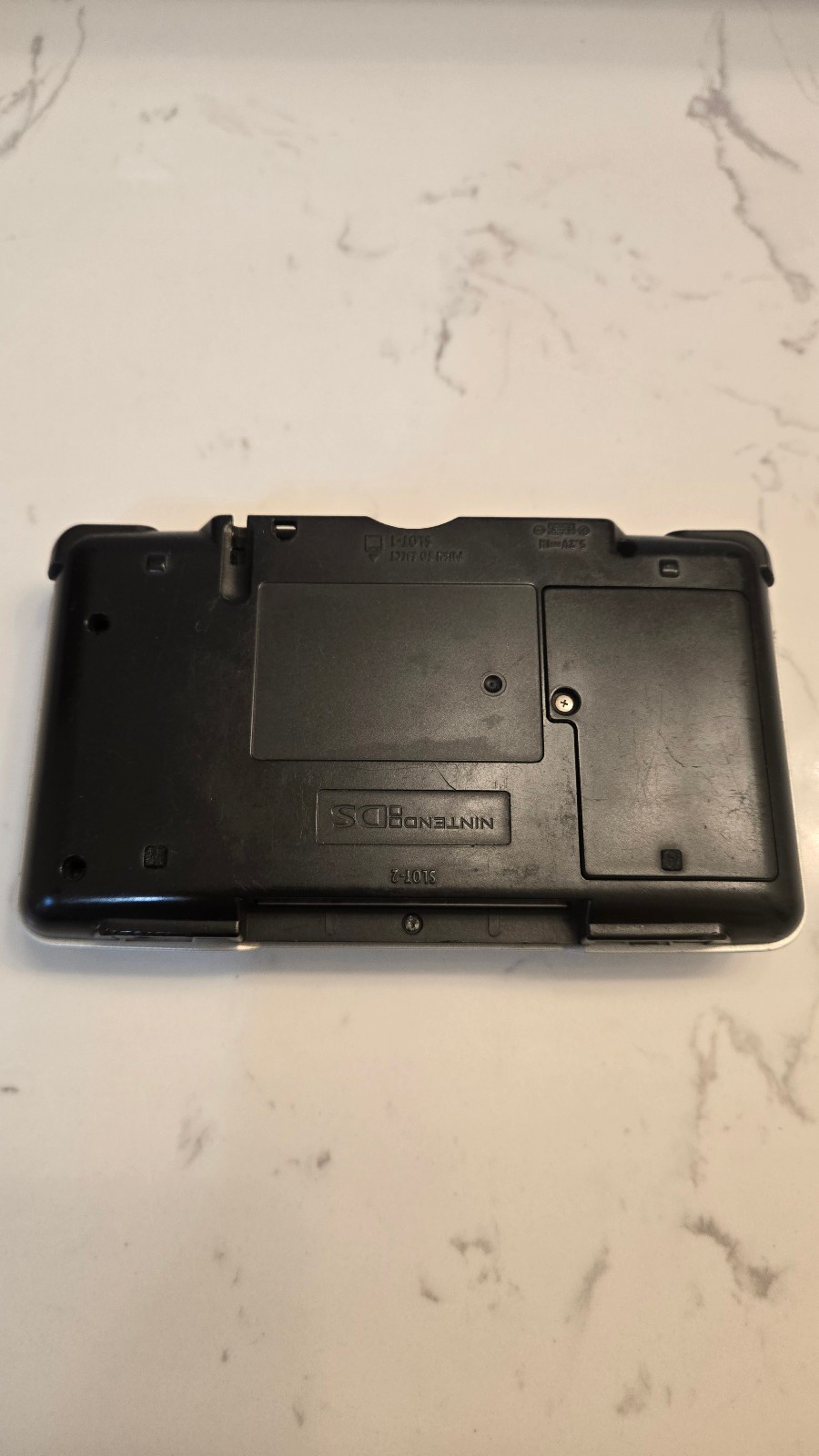 Nintendo DS NTR-001 Silver w/ Original Charger & Case Good Condition