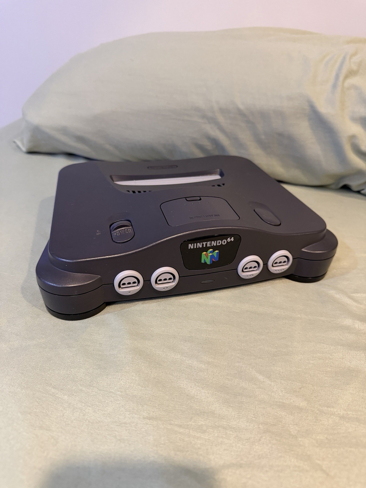 Nintendo 64 Gray Home Console w/ Red Controller, NTSC-U/C, NUS-001(USA)