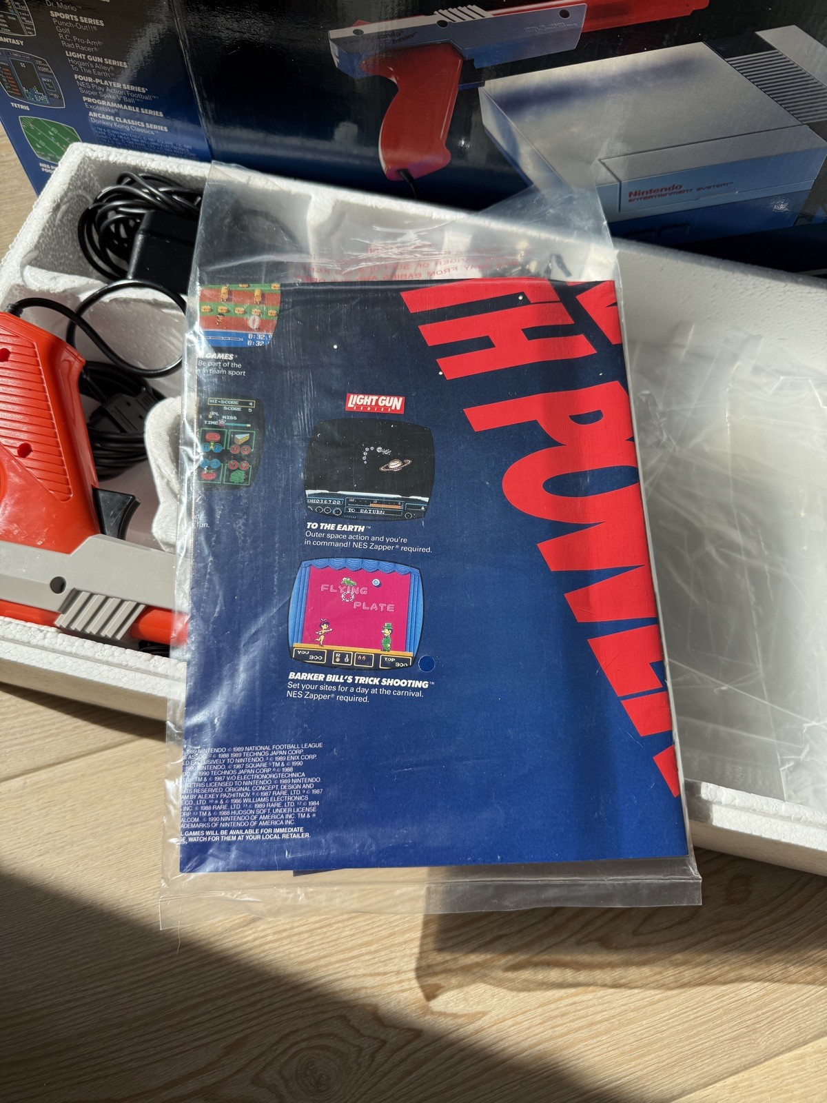 Nintendo NES Action Set System Complete w/ TECMO BOWL – Excellent Condition READ
