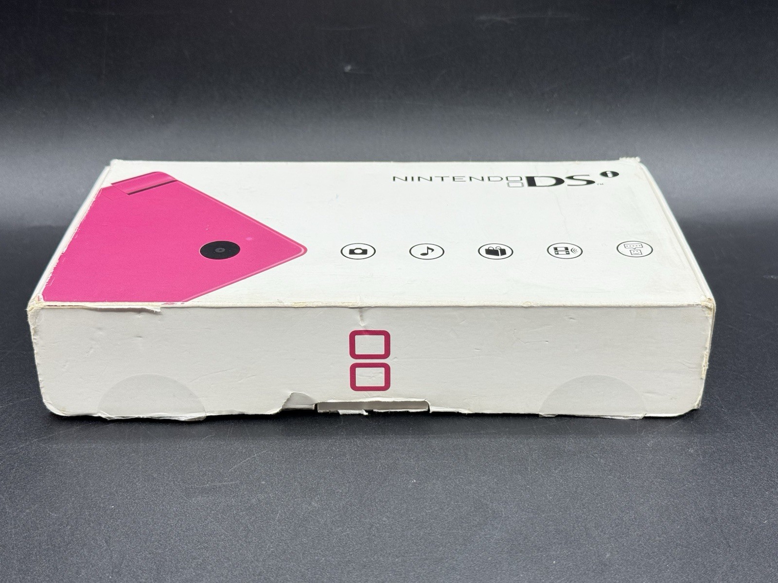 Nintendo DSi Launch Edition 256MB Pink Handheld System Game Console TWLSPA Mintt