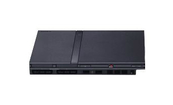 Sony PlayStation 2 Slim Launch Edition Charcoal Black Console (SCPH-77001CB)