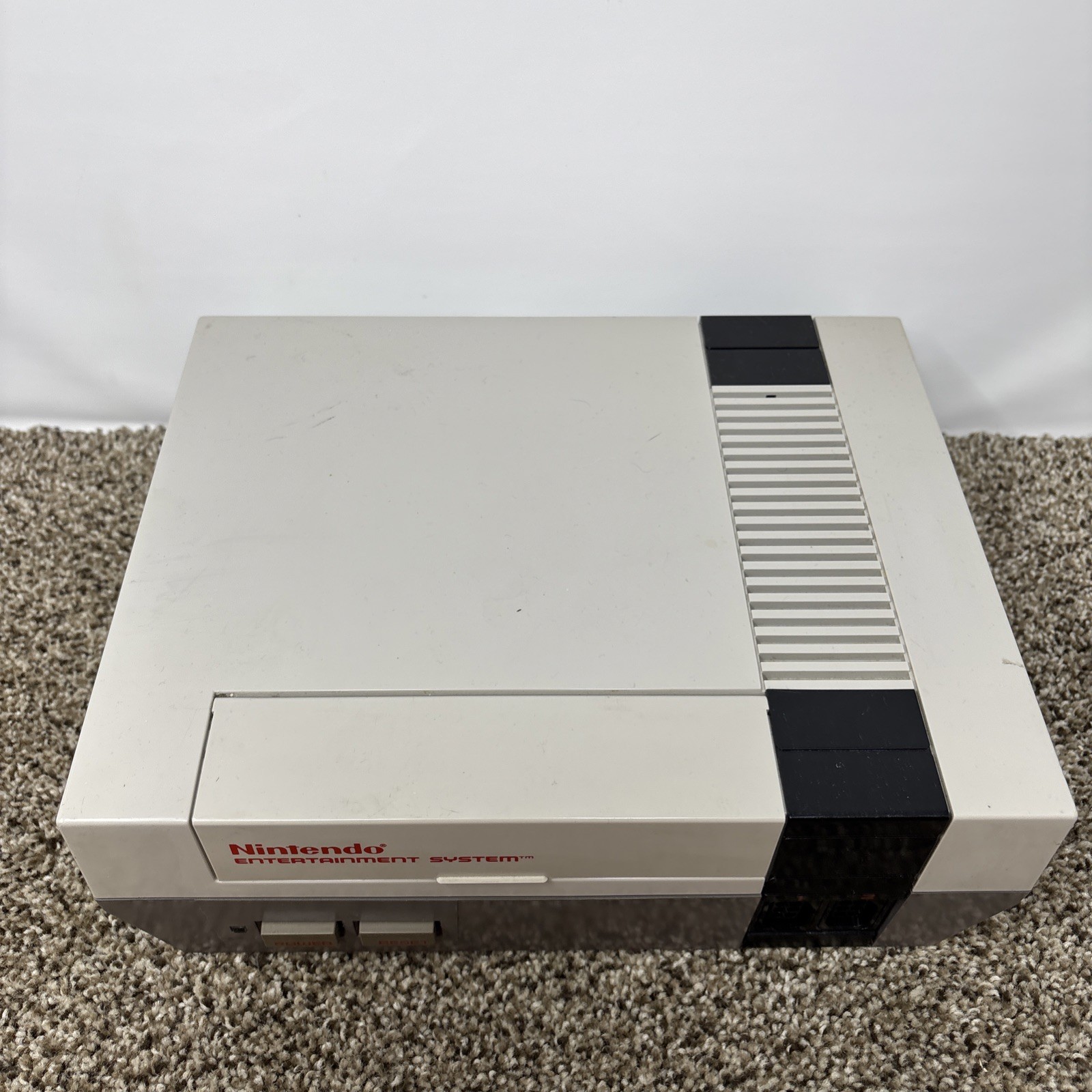 1985 Original NES Nintendo System Console + New 72 Pin Authentic Tested Bundle