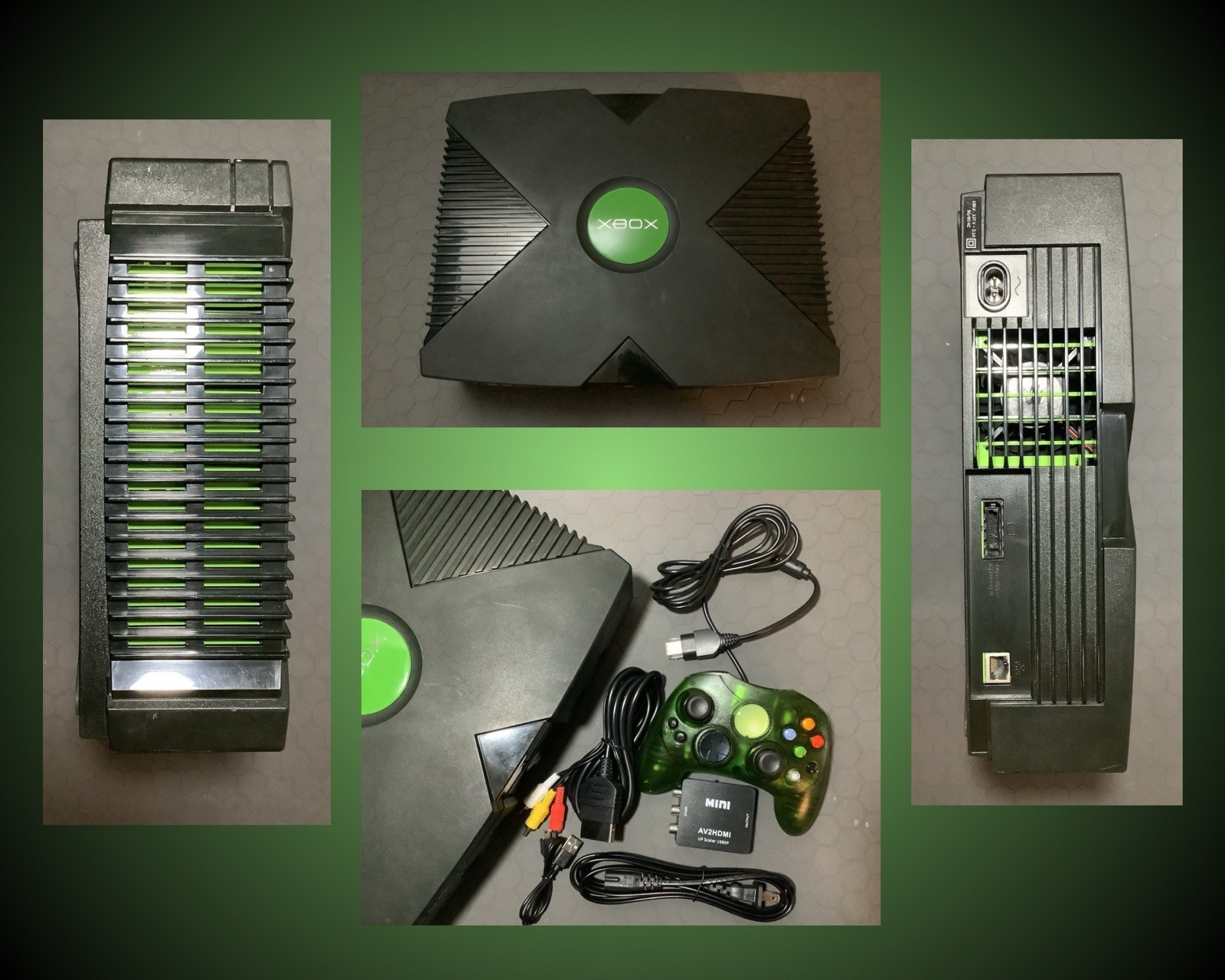 010 Xbox Original Console W/ Samsung Drive, Cords, New Belt & Thermal Paste