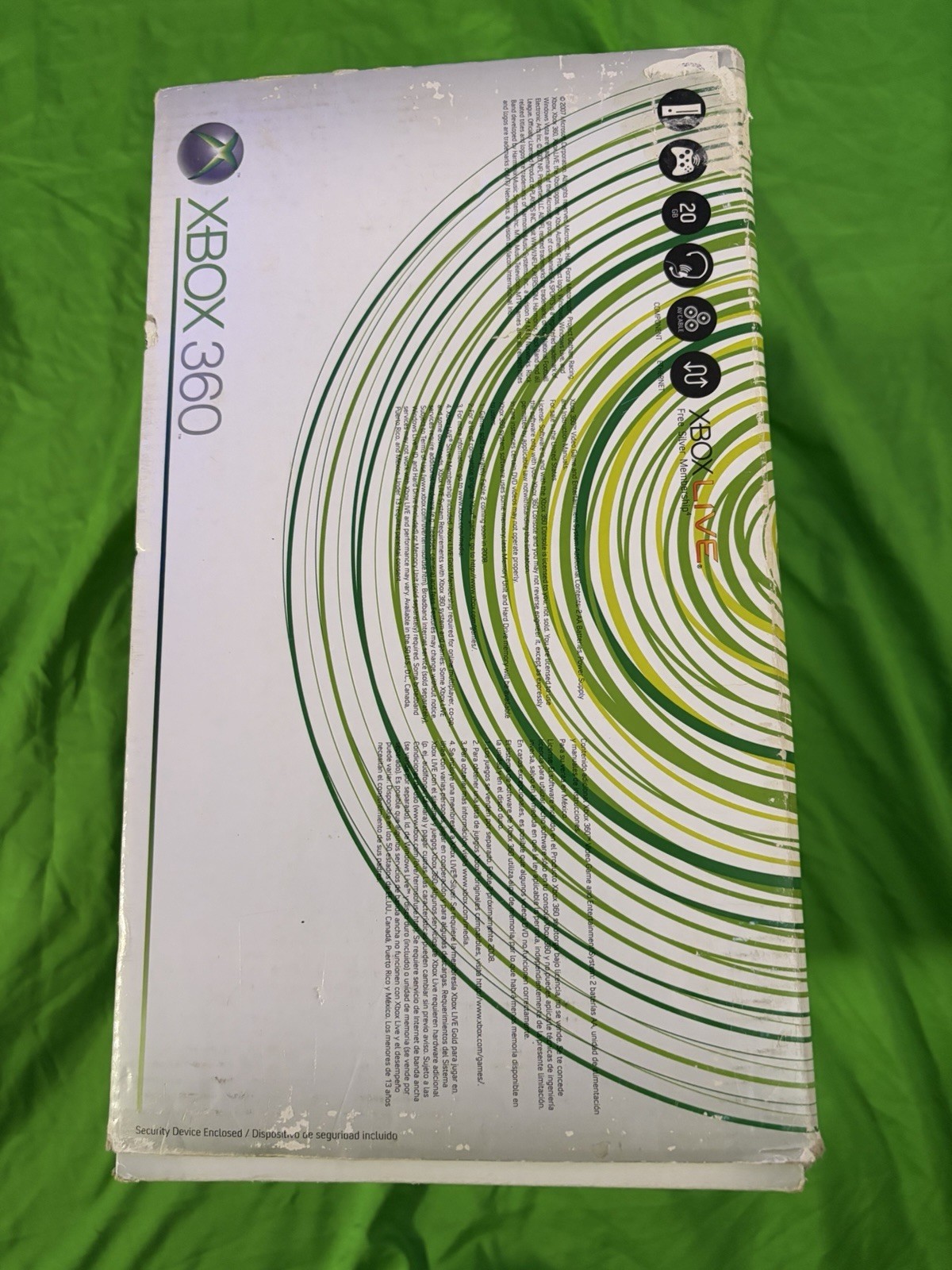 Microsoft Xbox 360 Pro 60GB Home Console CIB Tested Working Super Clean