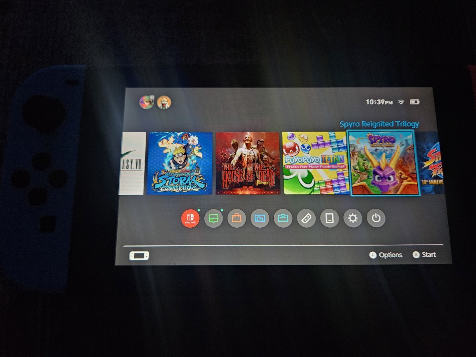 Nintendo Switch Console Neon Red/Blue Joy-Con 32GB 720p Bluetooth USB-C 2019