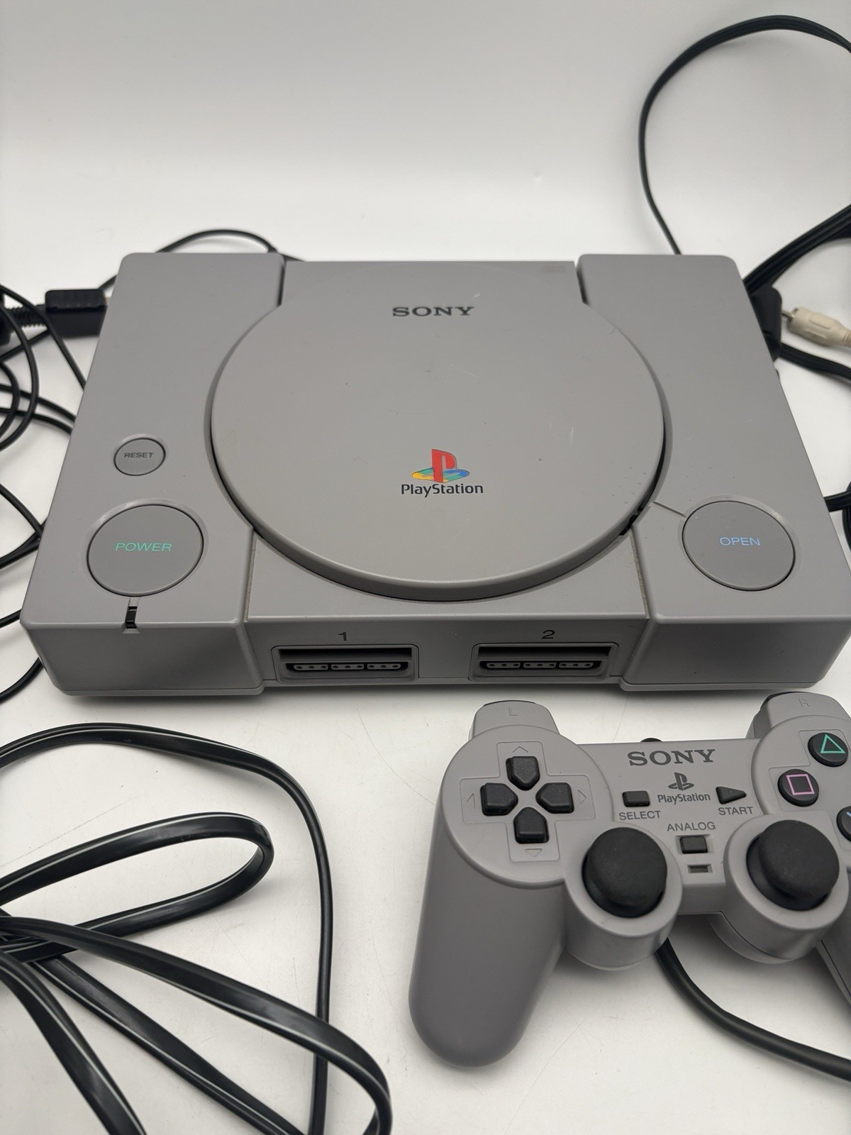 Sony PlayStation 1 Console SCPH-7501- PS1 BUNDLE – TESTED AND WORKING