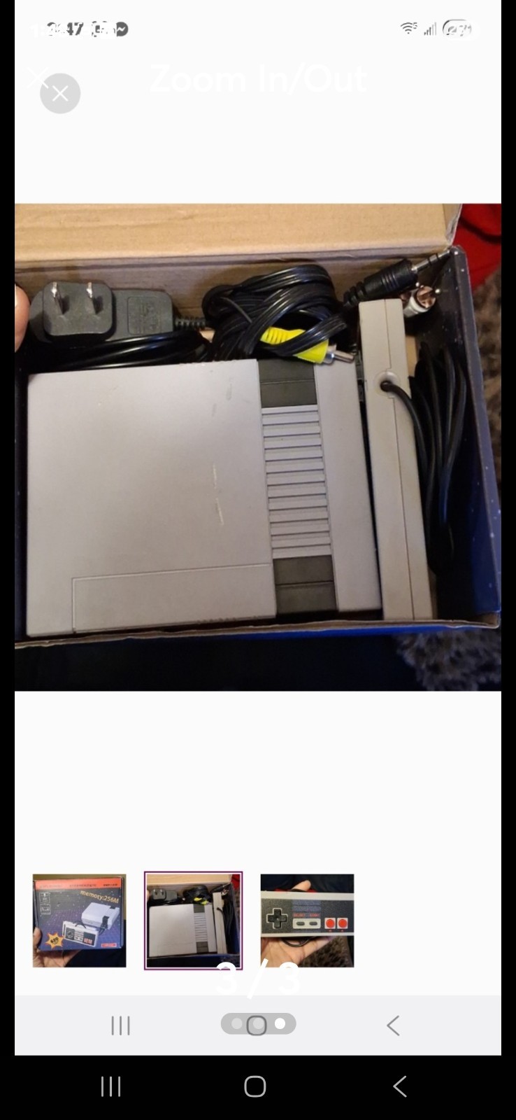 WEFlourish Entertainment System 620 Games Console 256MB Dual Handle AV-Out