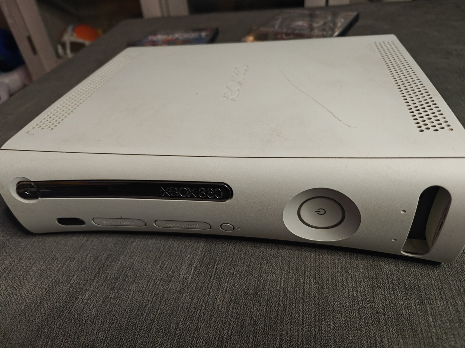 Xbox 360 Untested For Parts Or Repair White Console Only