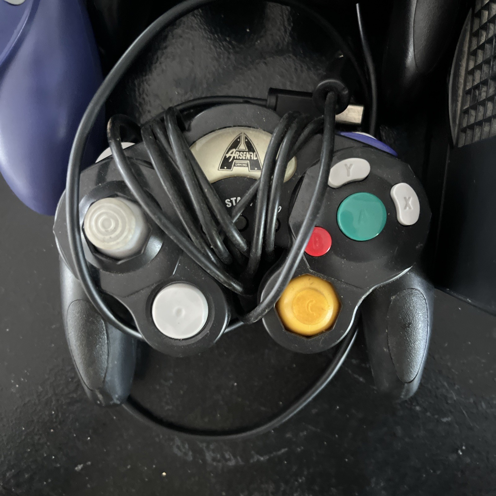 Nintendo GameCube Black Console Bundle 3 Controllers