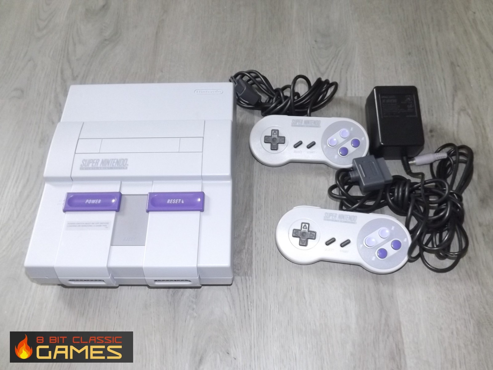 Super Nintendo SNES System Mario World Bundle in BOX – FAST SHIPPING! 68W
