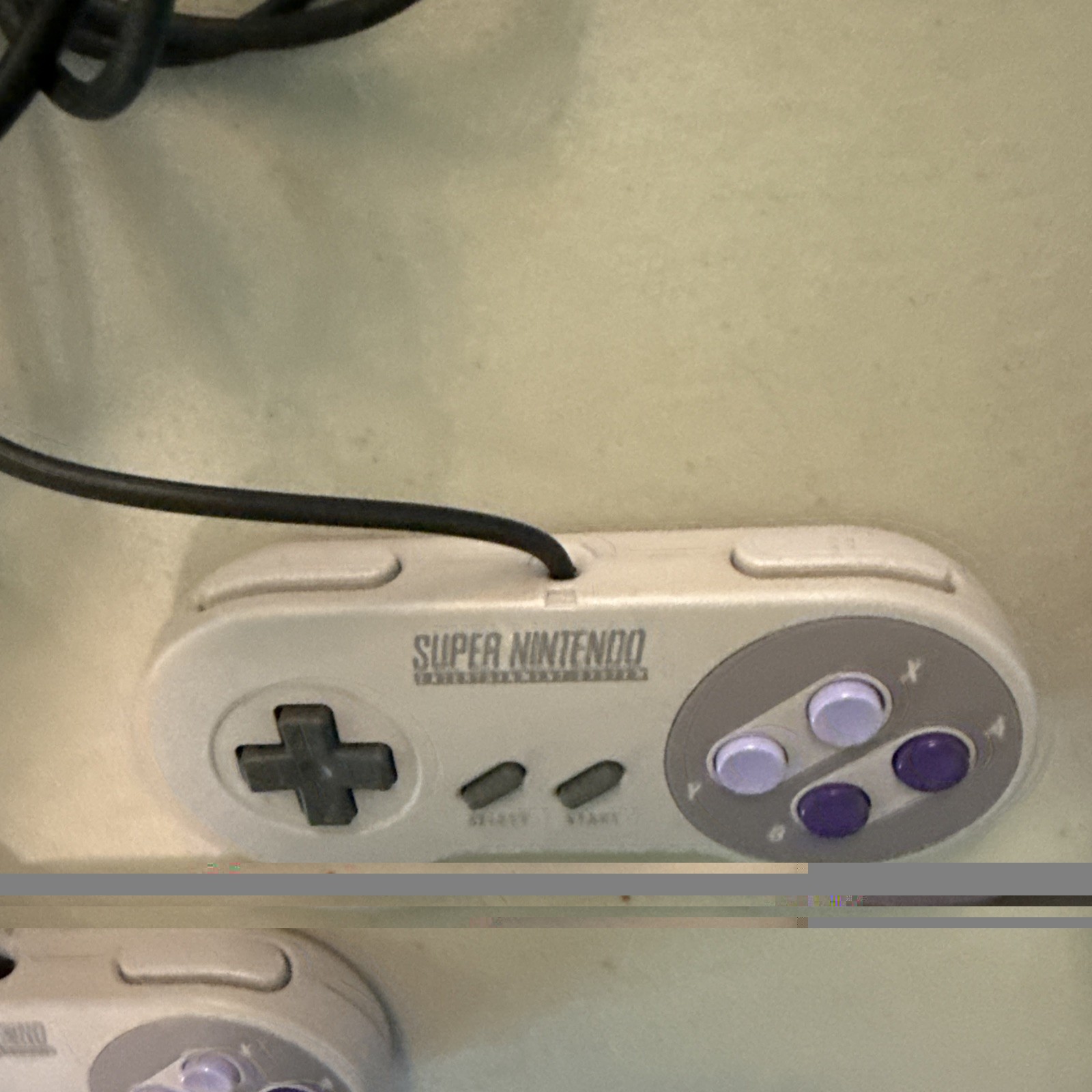 Super Nintendo SNES Classic Mini Console OEM Authentic CLV-201 2 Controllers
