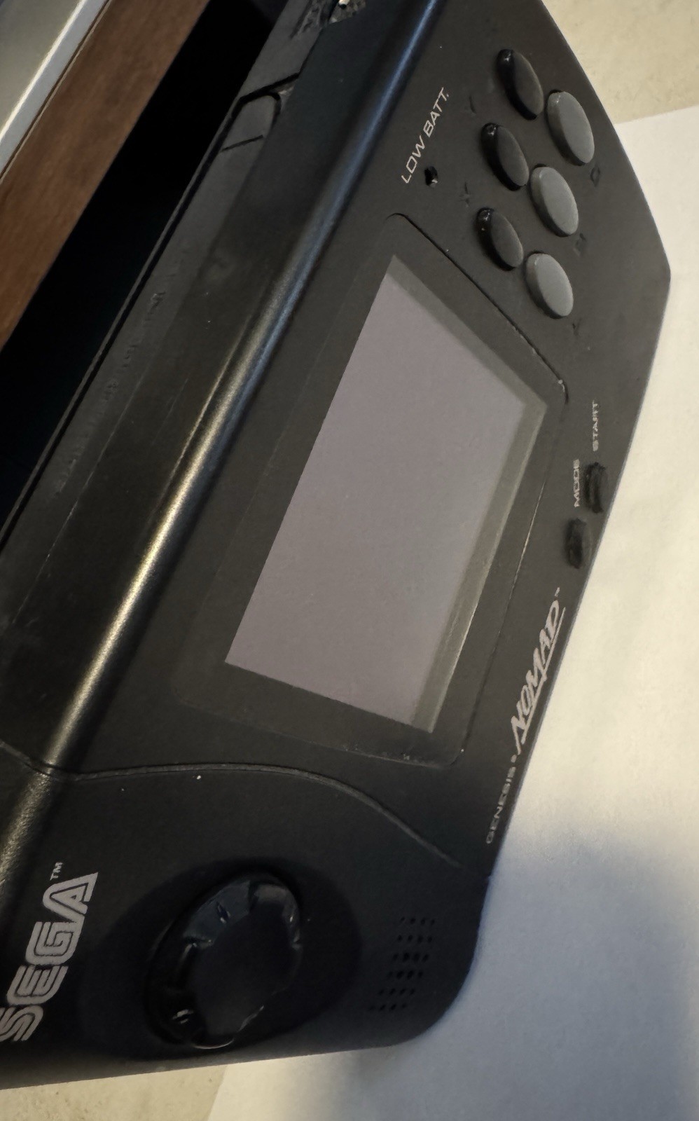 SEGA Nomad GENESIS Handheld Console w/ Battery Pack & BOX, Original OEM, TESTED!