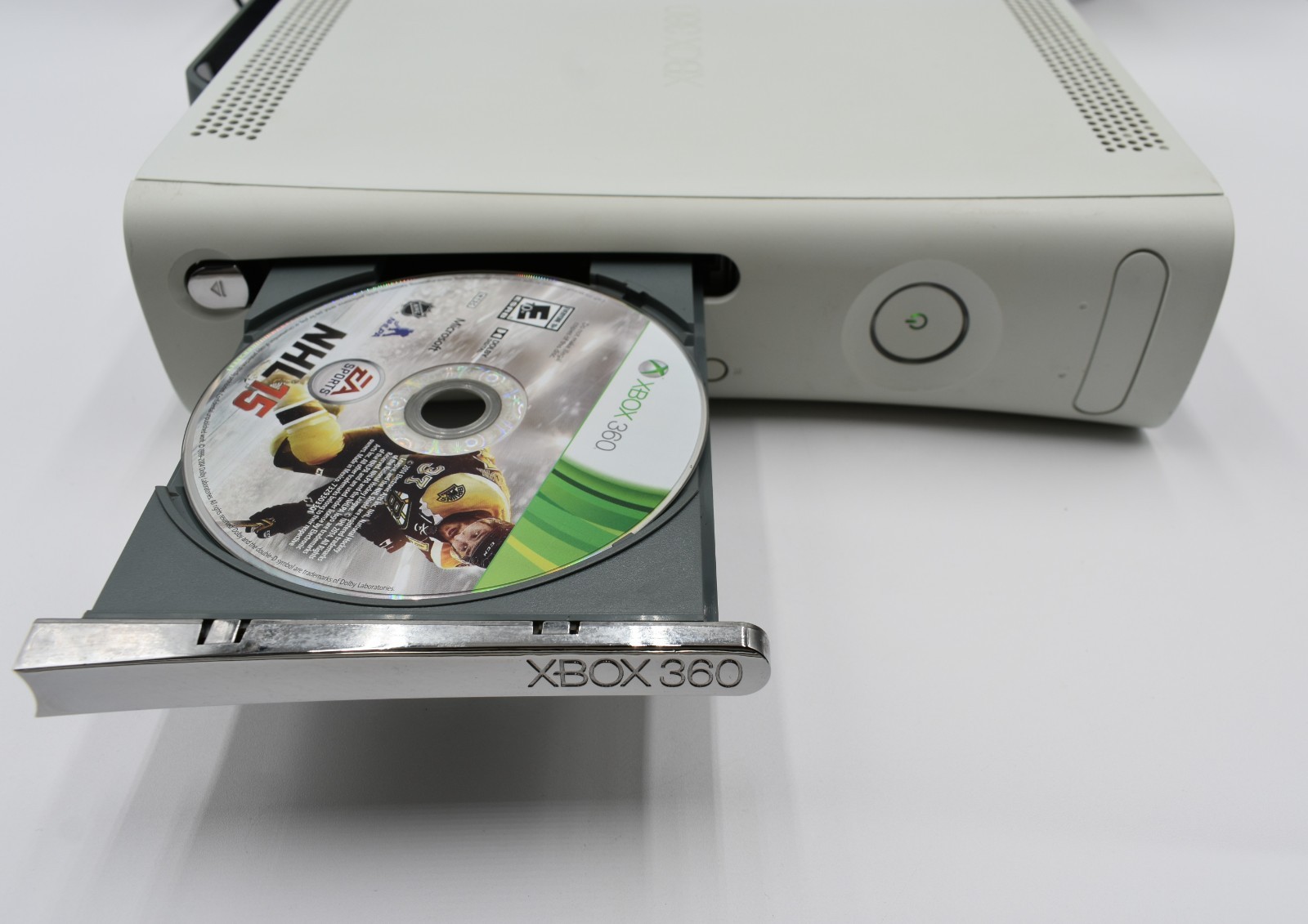 Microsoft Xbox 360 Pro 250GB Replacement Console Only White Cleaned