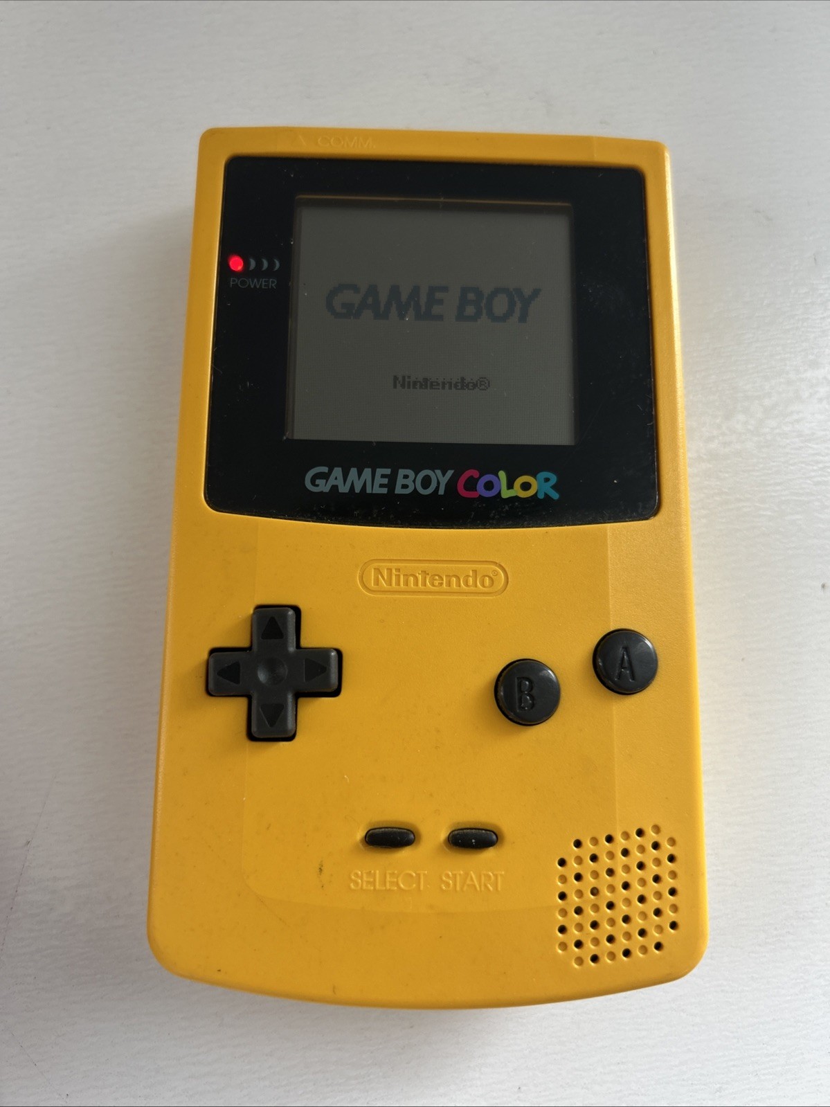 Nintendo Game Boy Color Handheld Console CGB-001 -Dandelion Yellow
