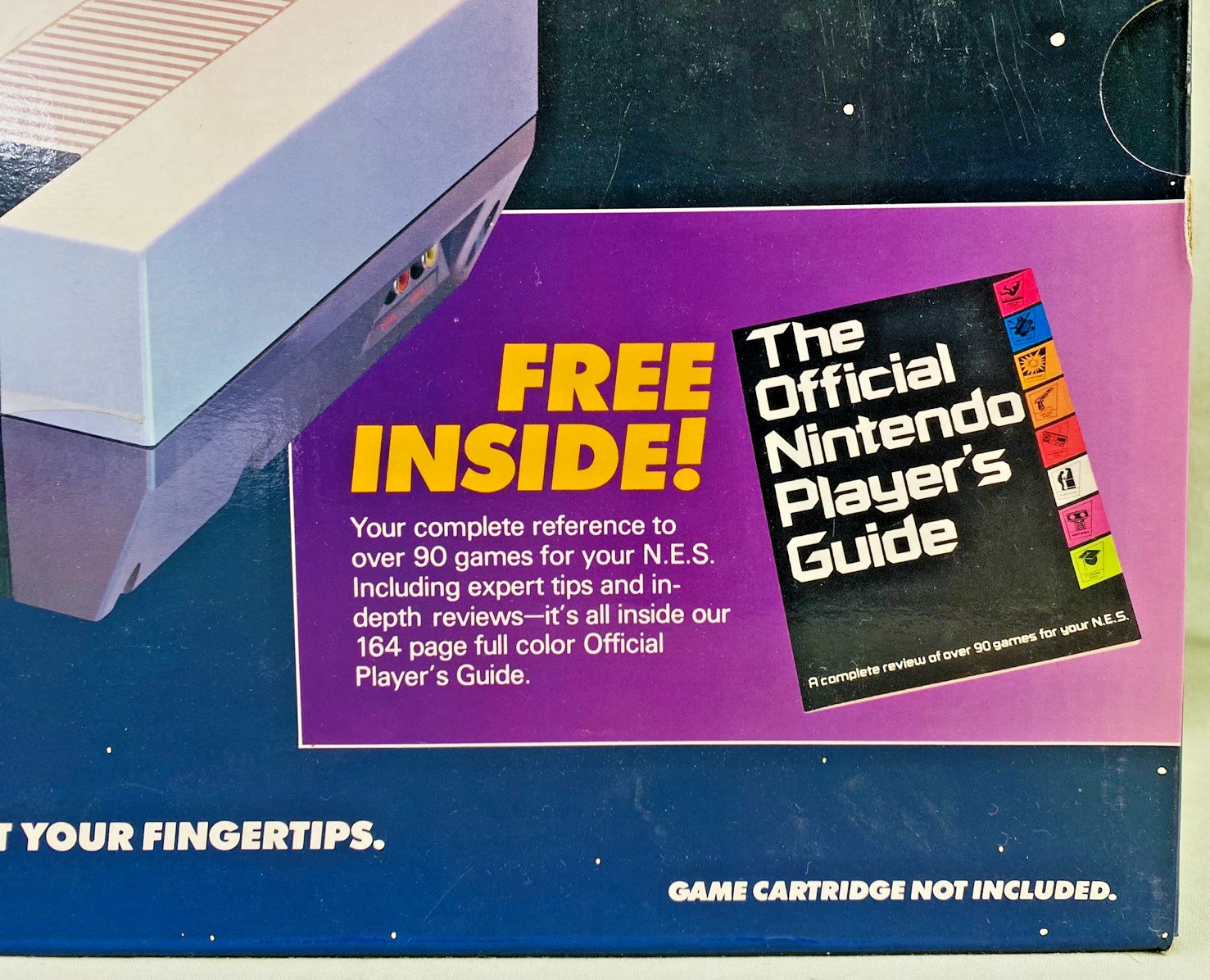 VTG. 1987 NES Nintendo Control Deck w/ Manual, Poster, Controllers & Accessories