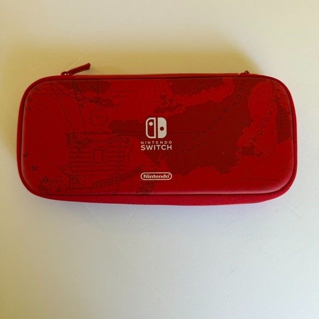 Nintendo Switch HAC-001 Console with Dock, Charger & Carrying Case Red Joy-Cons