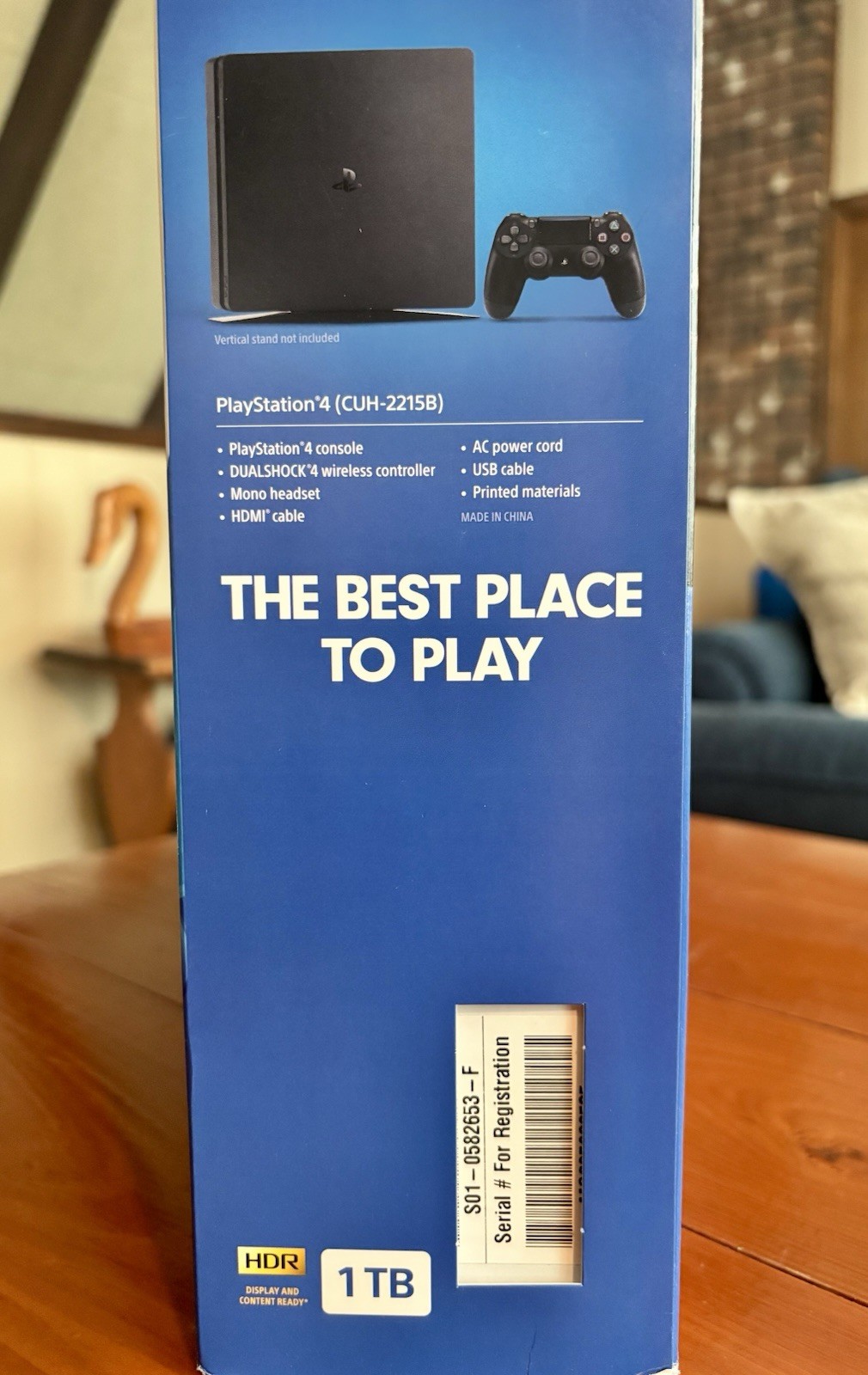 Sony: PlayStation PS4 1TB Slim Console – Brand NEW + New DualShock 4 Controller