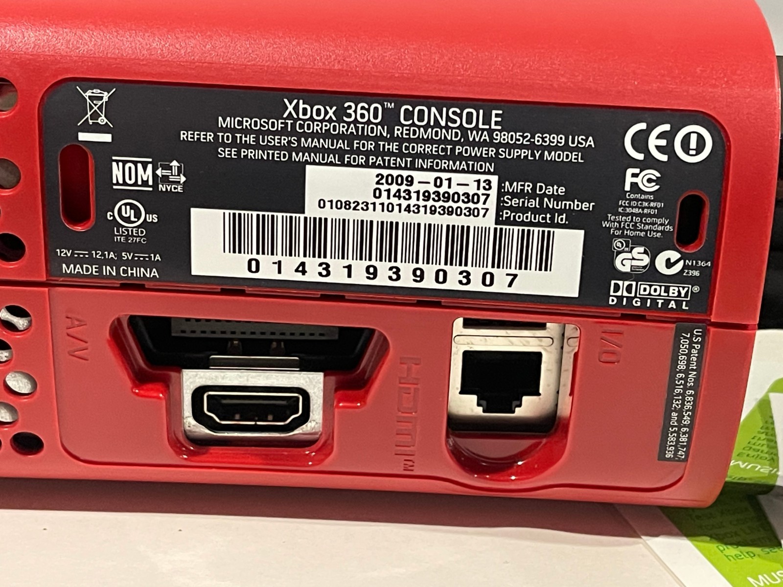 Resident Evil 5 Limited Edition Xbox 360 Red Elite 120GB NTSC Like New